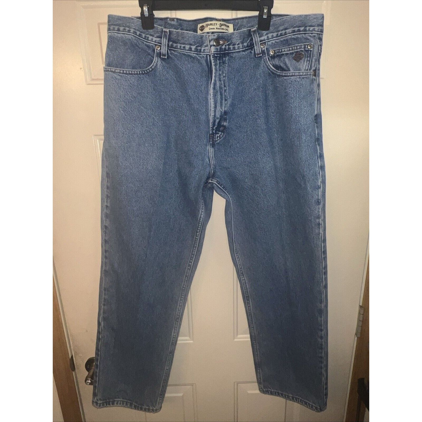 Harley Davidson Harley Davidson Jeans Men’s 40x30 Blue Traditional Straight Size US 40 / EU 56 - 1 Thumbnail