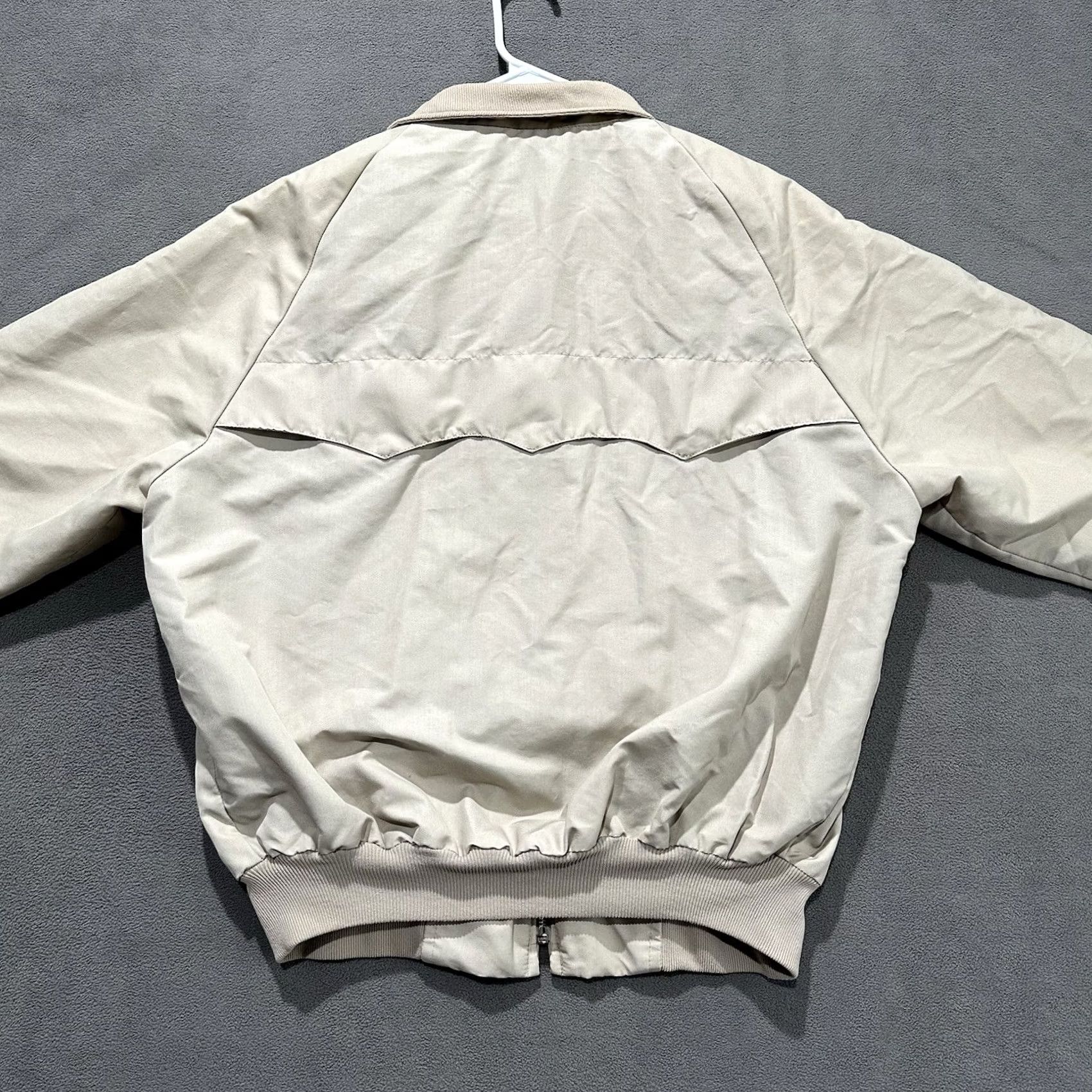 Imperial VINTAGE California Imperial Bomber Jacket Mens 2XL Beige Size US XXL / EU 58 / 5 - 2 Thumbnail