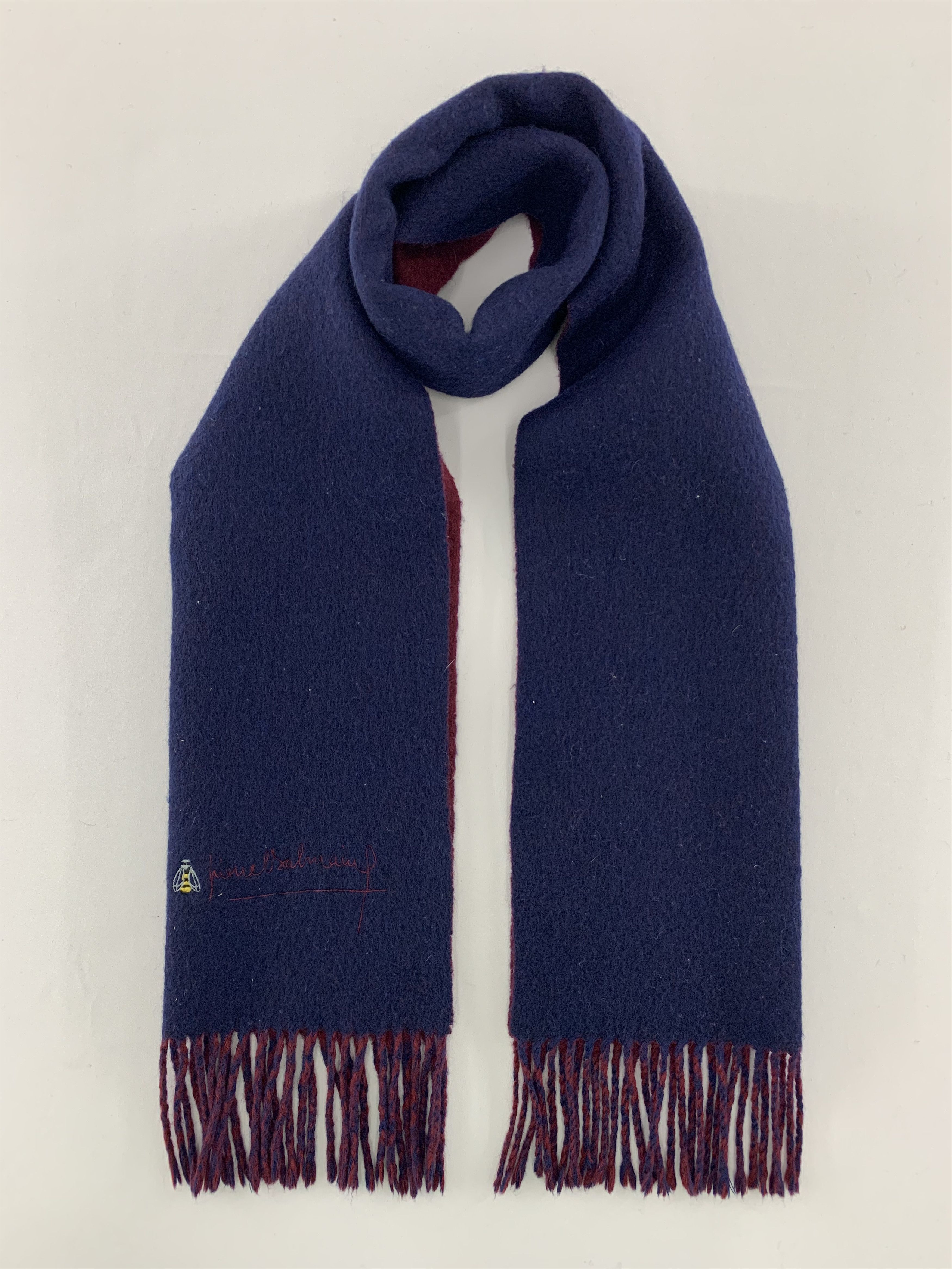Pierre Balmain Pierre Balmain Scarf Wool Muffler Neck Wrap BL5036 Size ONE SIZE - 1 Thumbnail