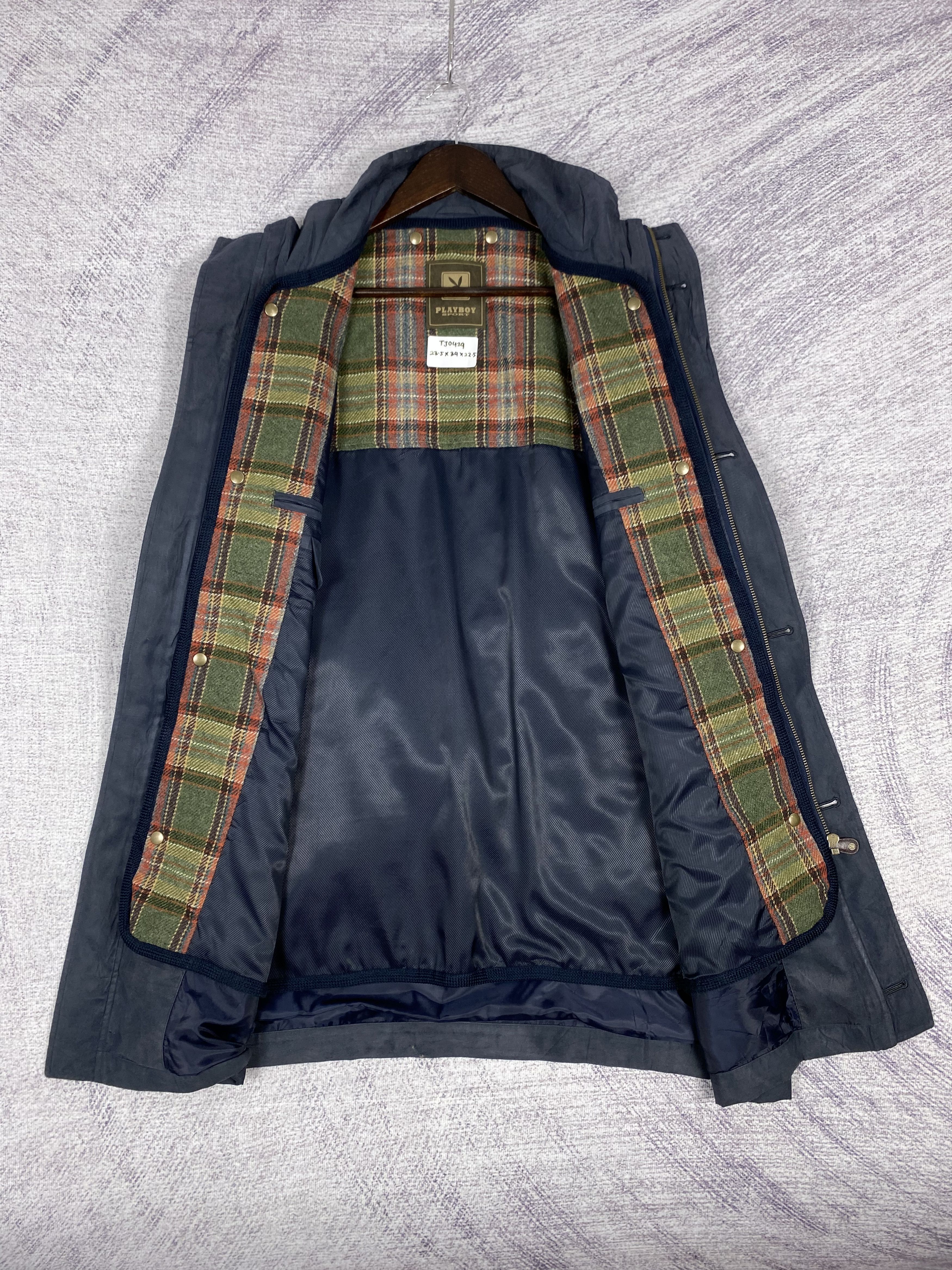 Playboy Vintage Playboy Full ZIp Multi Pocket Long Jacket Size US M / EU 48-50 / 2 - 4 Thumbnail