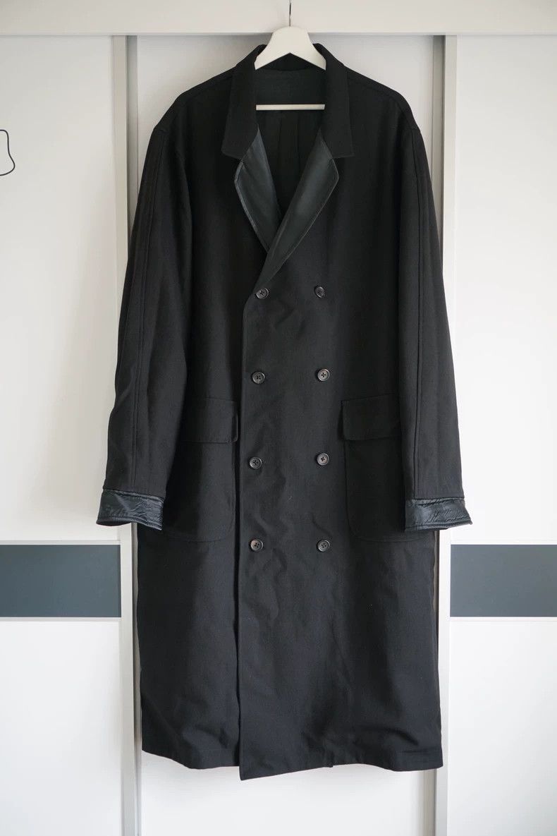 Yohji Yamamoto Yohji Yamamoto 94aw Muppet Period Silk Neck Reversible Coat Size US M / EU 48-50 / 2 - 1 Thumbnail
