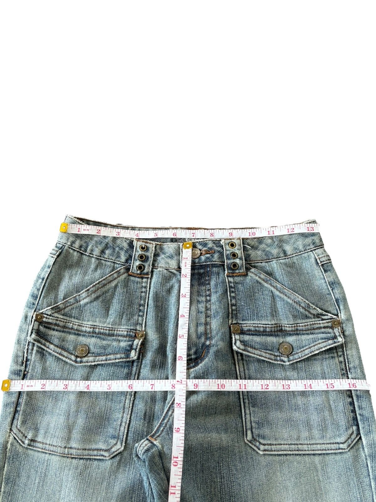 Hysteric Glamour Vintage Japanese Brand Flare Bush Pants Size 27" / US 4 / IT 40 - 11 Thumbnail