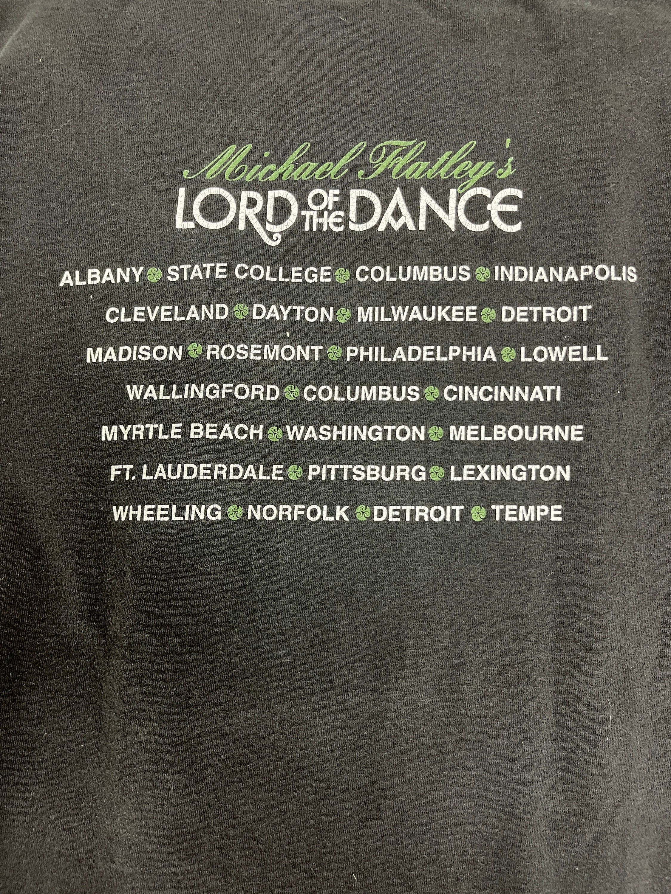 Vintage Michael Flatley's Lord of the Dance Vintage T-Shirt Tee Size US L / EU 52-54 / 3 - 5 Thumbnail