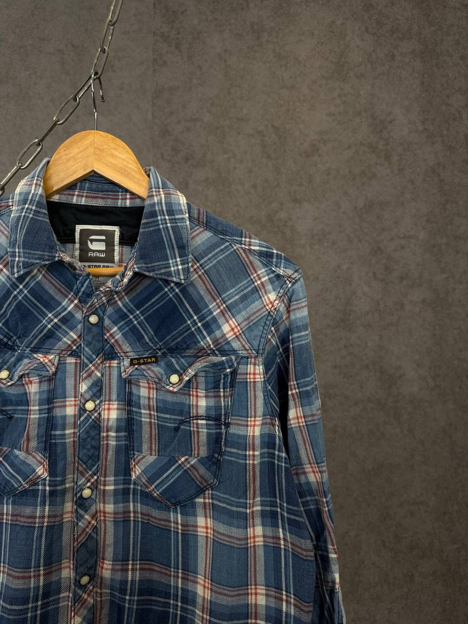 G-Star G Star Raw flannel designer shirt Size US M / EU 48-50 / 2 - 2 Thumbnail