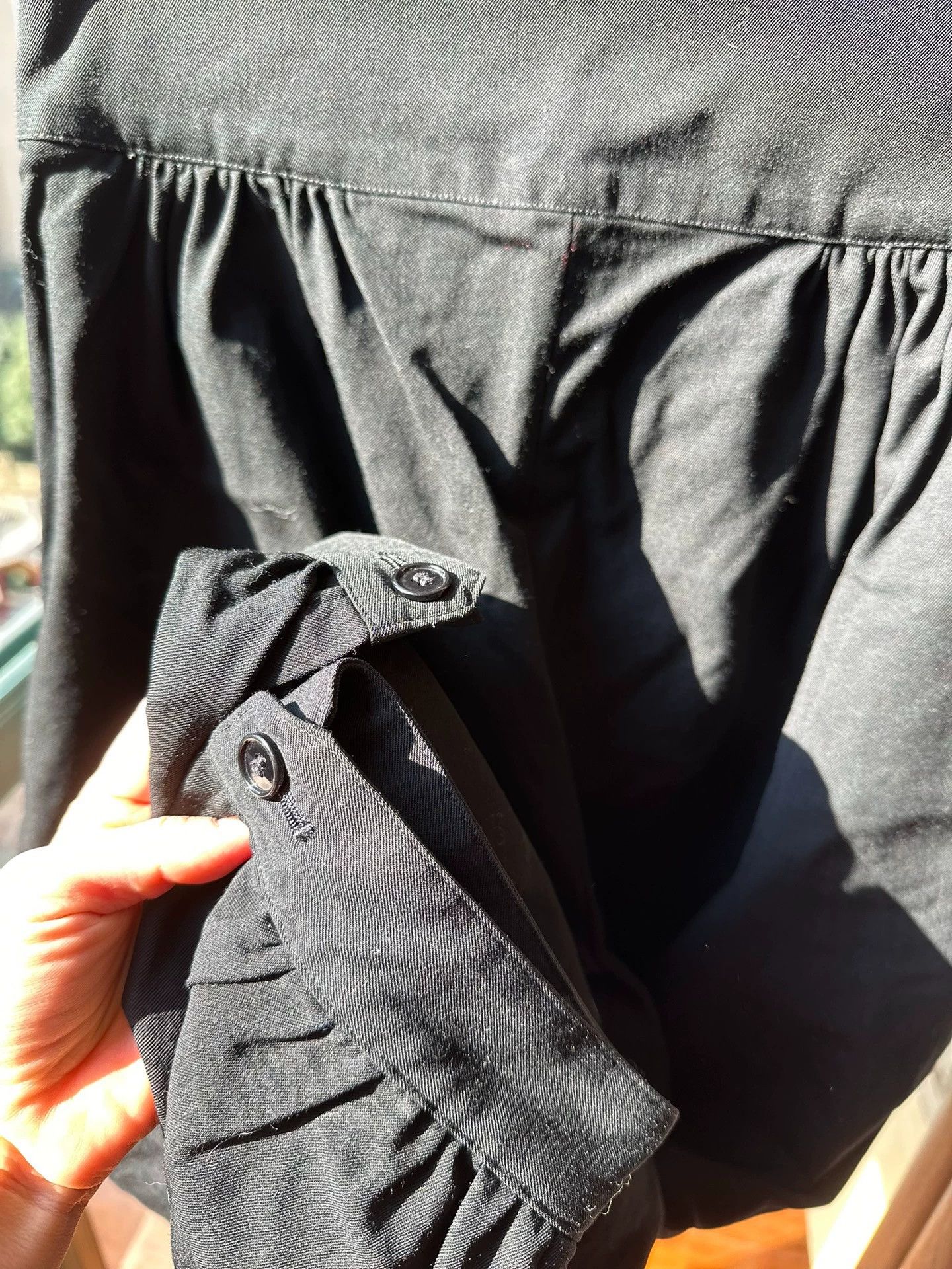 Limi Feu limi feu high-waisted wide-leg wool pants S 98 new Size 26" / US 2 / IT 38 - 6 Thumbnail