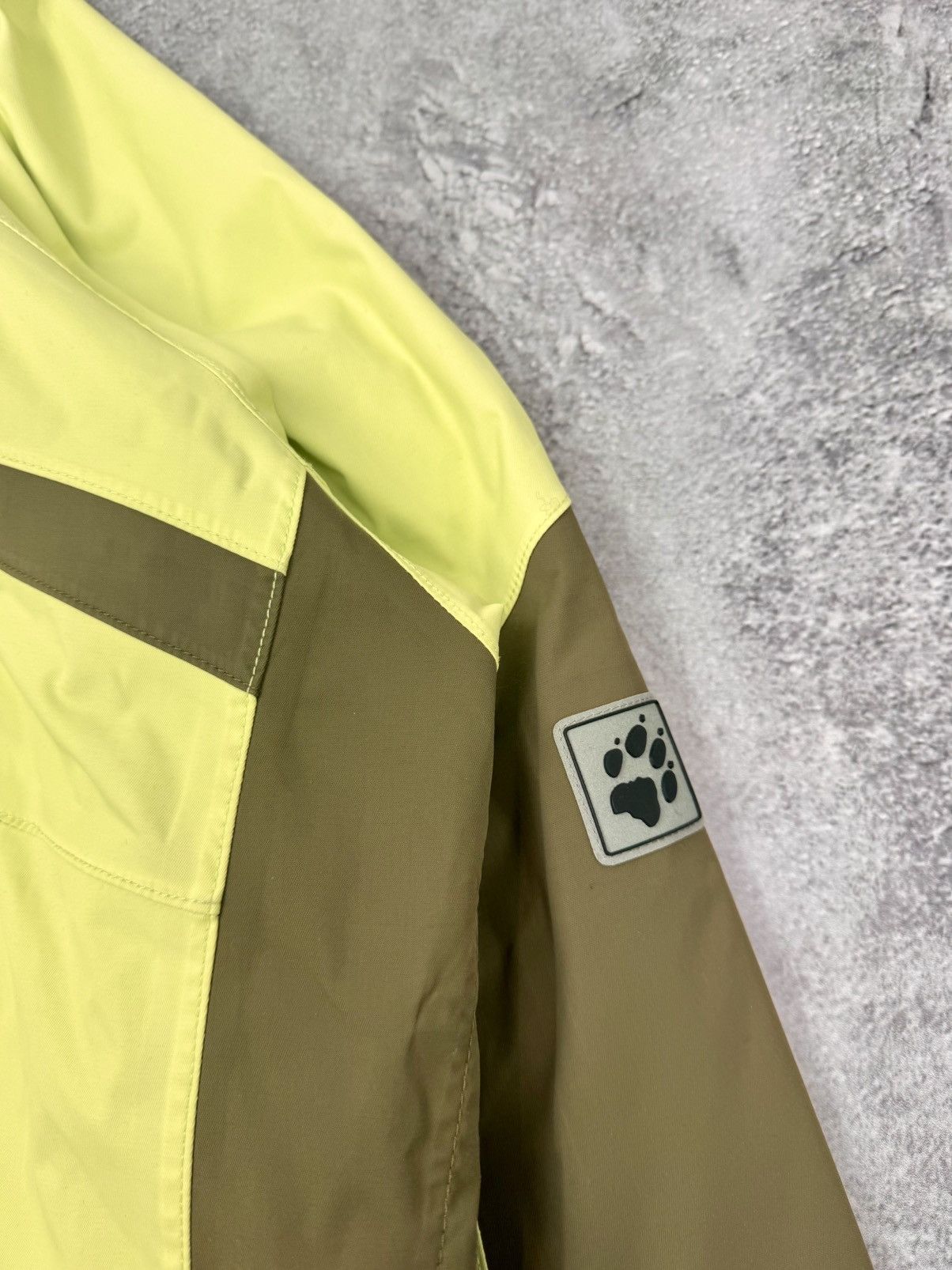Jack Wolfskin Jack Wolfskin Women Outdoor Jacket Light Green Brown Size L / US 10 / IT 46 - 5 Thumbnail