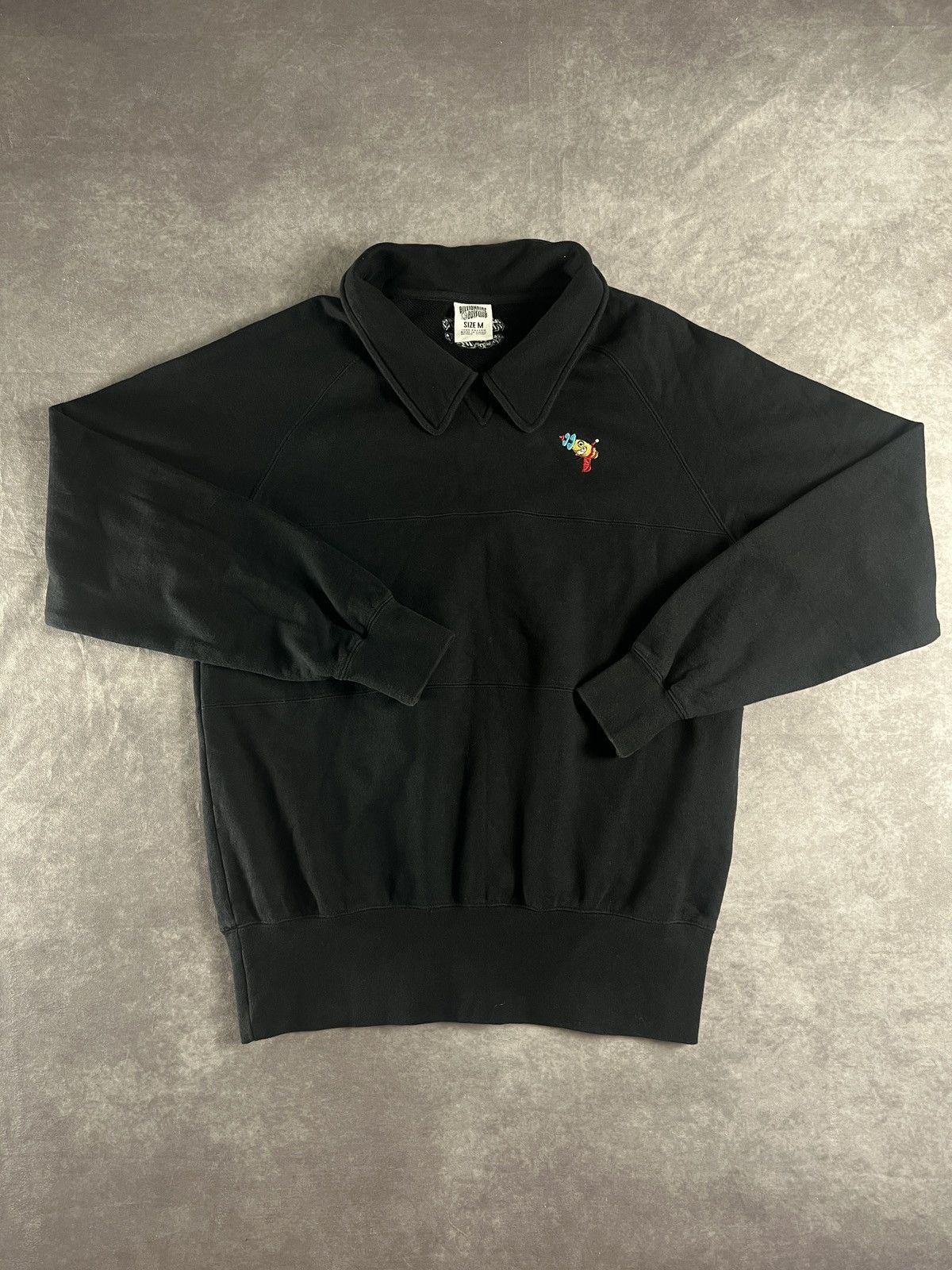 Billionaire Boys Club BILLIONAIRE BOYS CLUB Raygun Collared Crewneck Black M Size Size US M / EU 48-50 / 2 - 1 Thumbnail