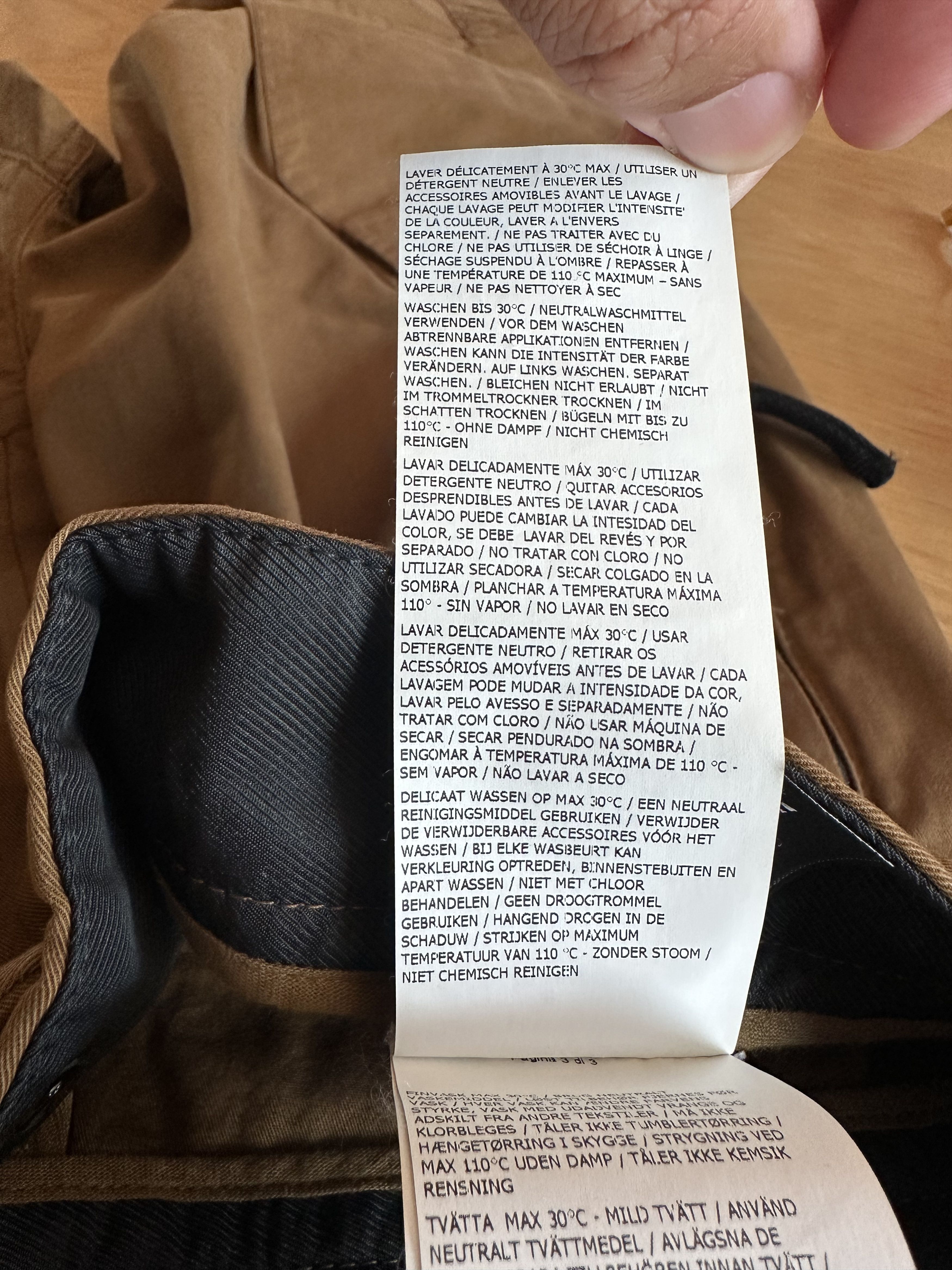 Stone Island Stone Island Type Re-T Tobacco Brown Cargo Trousers Size US 30 / EU 46 - 14 Thumbnail