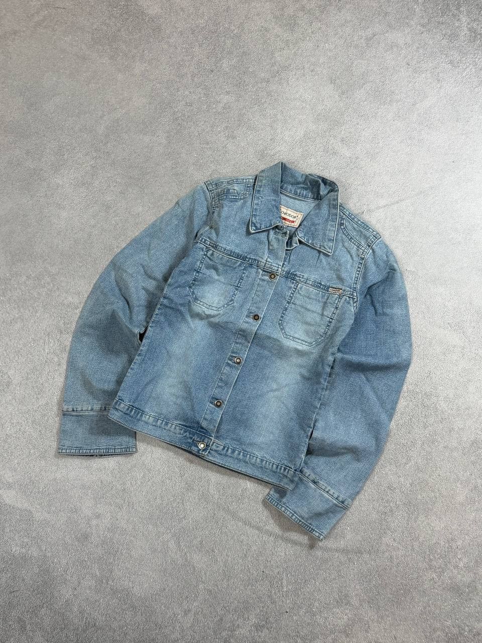 Japanese Brand vintage 90s distressed denim trucker jacket avant-garde Y2K Size US S / EU 44-46 / 1 - 2 Thumbnail