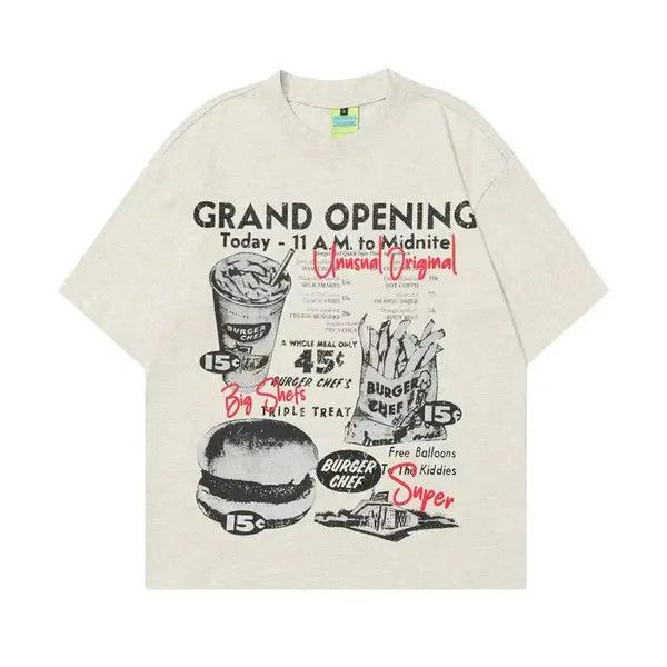 VIBE y2k Retro Hip Hop Loose Fit Sports T-Shirt Size US L / EU 52-54 / 3 - 7 Thumbnail