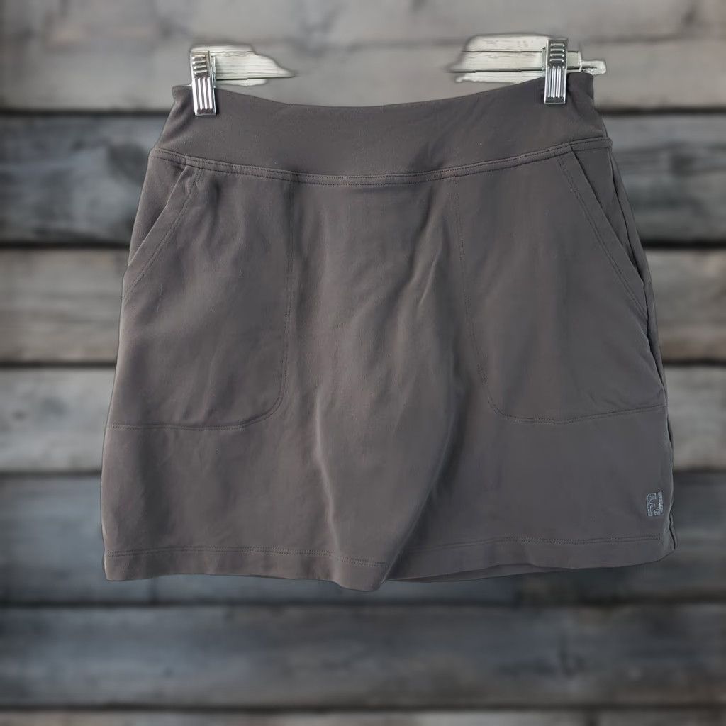 Footjoy FootJoy Skort Womens XS Solid Gray Pull On Pockets Activewear Short Nylon Spandex Women's Athletic Styled 90s? Size ONE SIZE - 1 Thumbnail