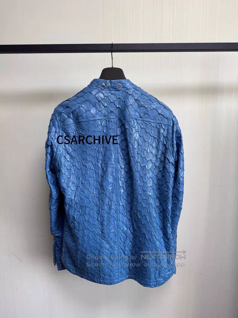 Rick Owens Rick Owens IT 52 20FW arapaima leather jacket| Size US L / EU 52-54 / 3 - 2 Thumbnail