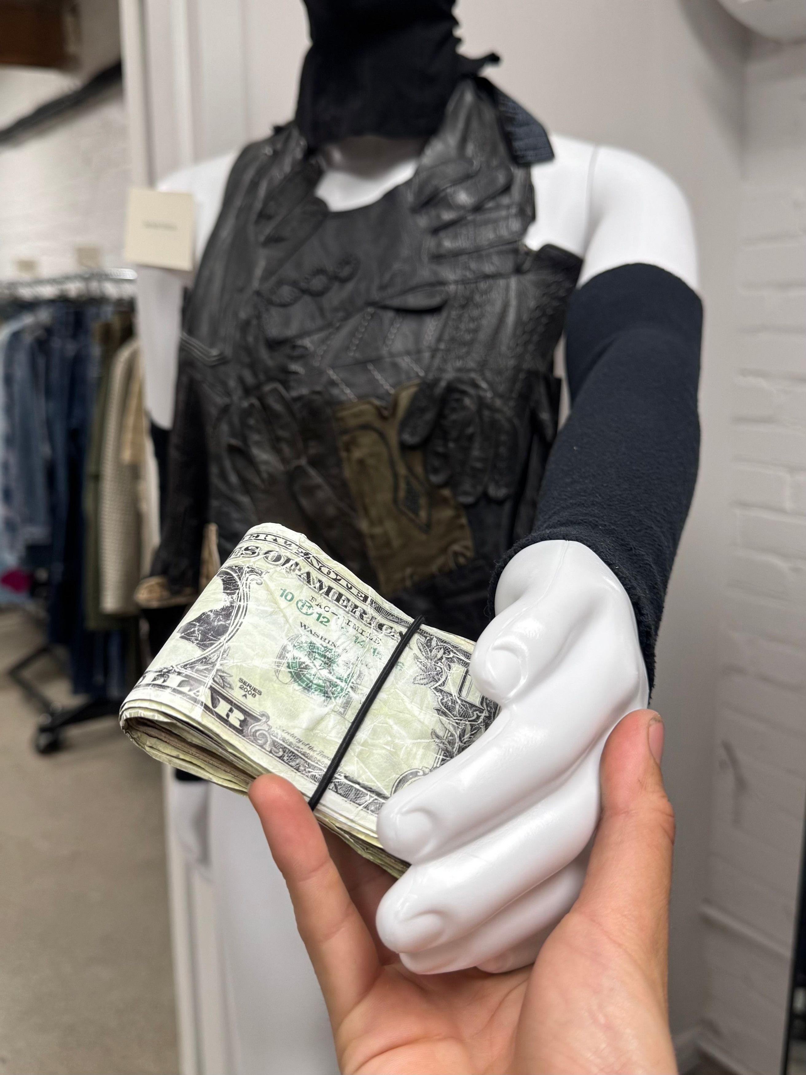 Maison Margiela SS2008 Maison Martin Margiela ‘$11 Dollar Bill’ Bifold Wallet Size ONE SIZE - 7 Thumbnail