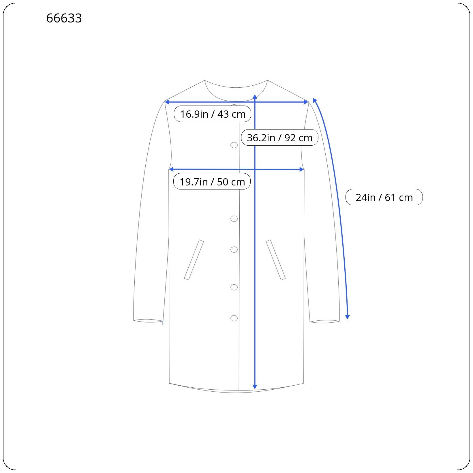 Suitsupply VICENZA UK36R Grey Wool Cashmere Coat 66633 Size US S / EU 44-46 / 1 - 3 Thumbnail