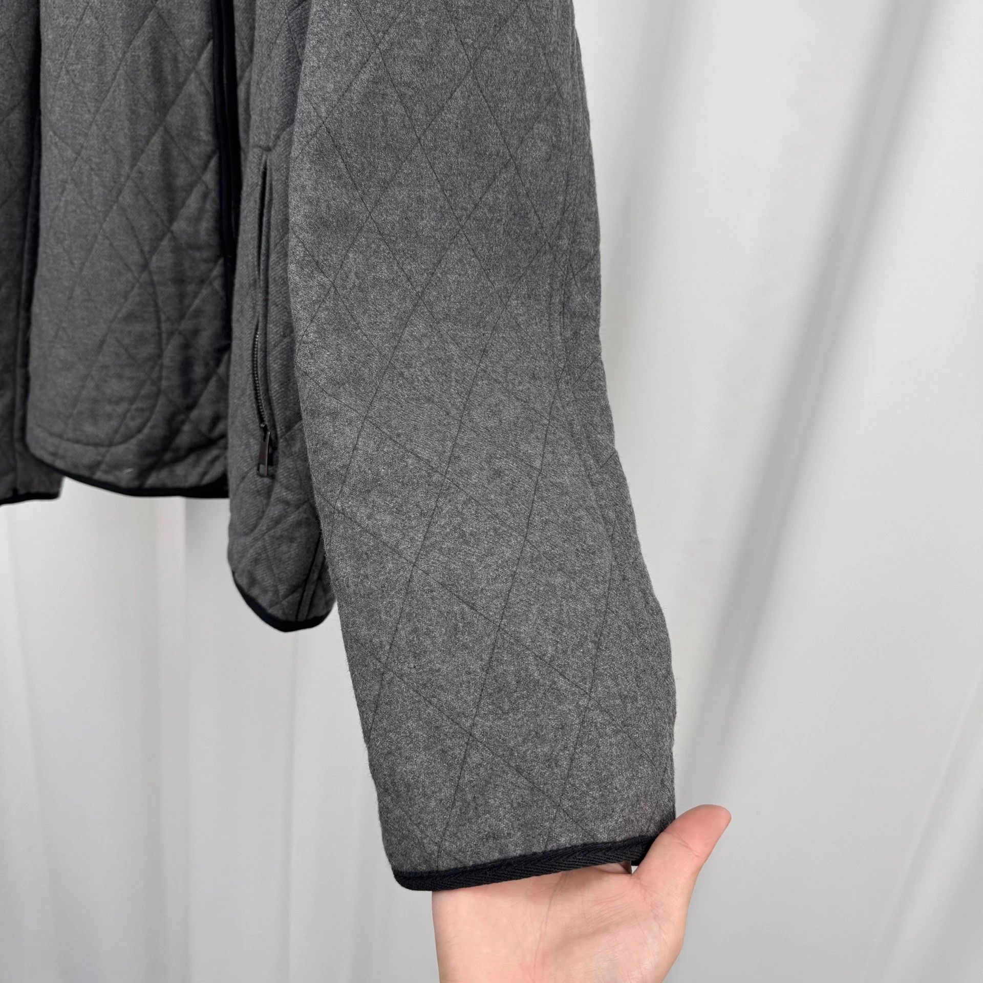 Burberry Burberry Wool-Cotton Check Lining XL 98New Jacket Size US XL / EU 56 / 4 - 4 Thumbnail