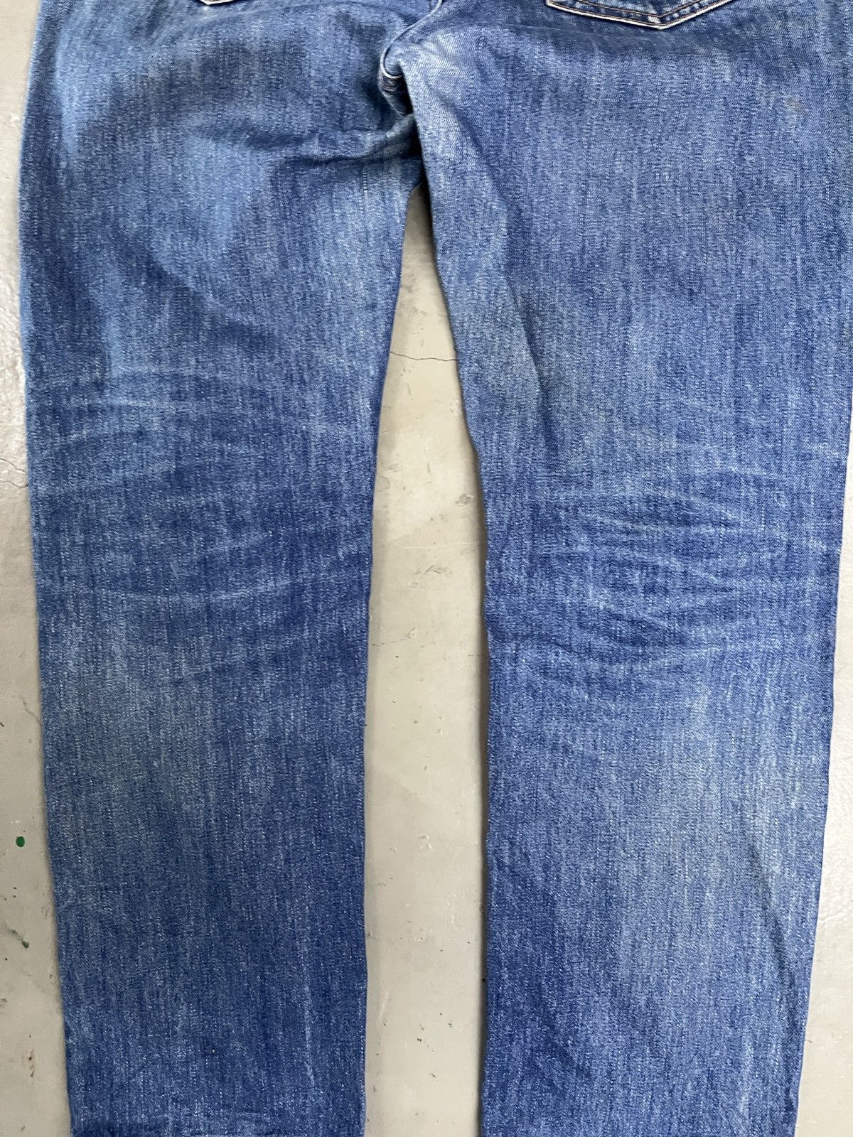 A.P.C. A.P.C Raw Denim Honeycomb Contrast Faded Straight Fit jeans Size US 32 / EU 48 - 15 Thumbnail