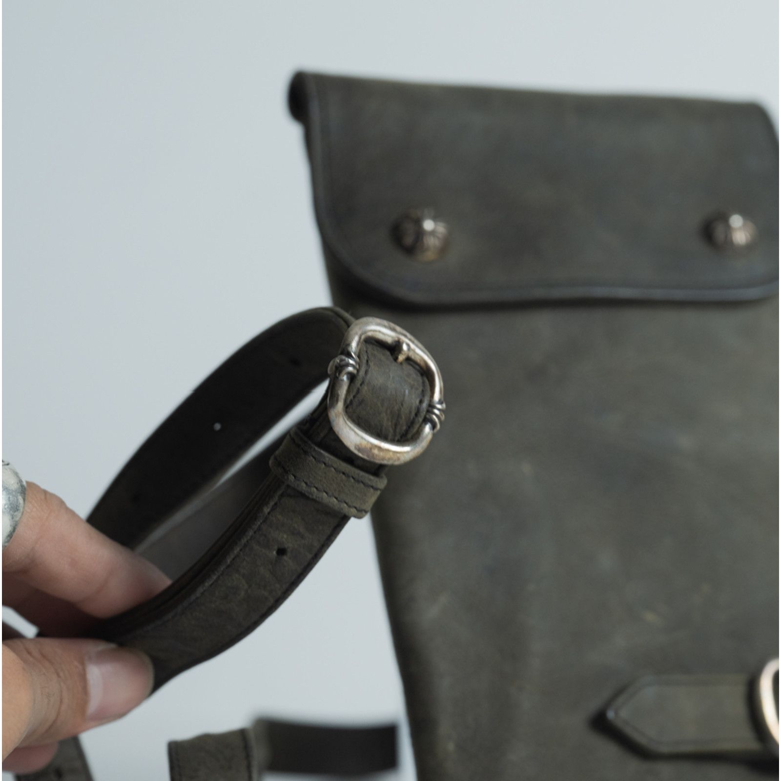 Chrome Hearts Wolfpack Leather Bag Size ONE SIZE - 6 Thumbnail