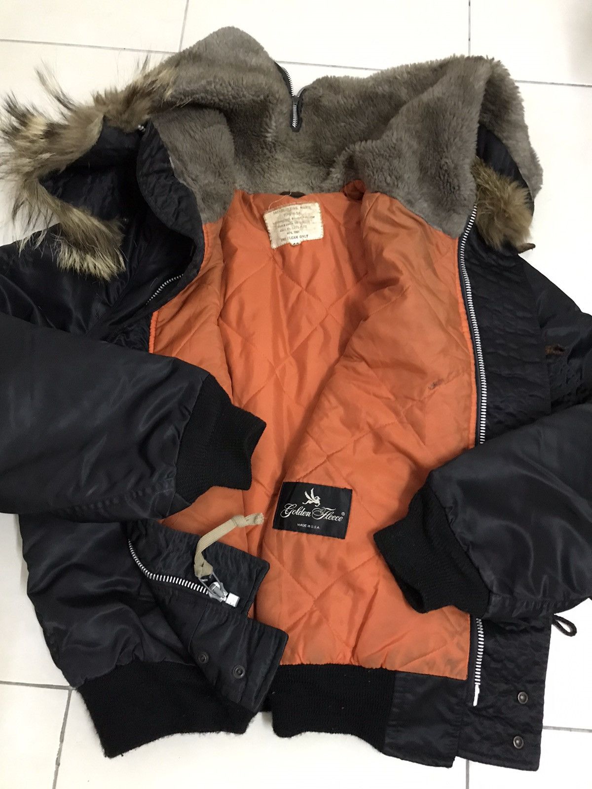 I. Spiewak And Sons Vintage Golden Fleece By Spiewak N-5A Cold Weather Jacket Size US M / EU 48-50 / 2 - 9 Thumbnail
