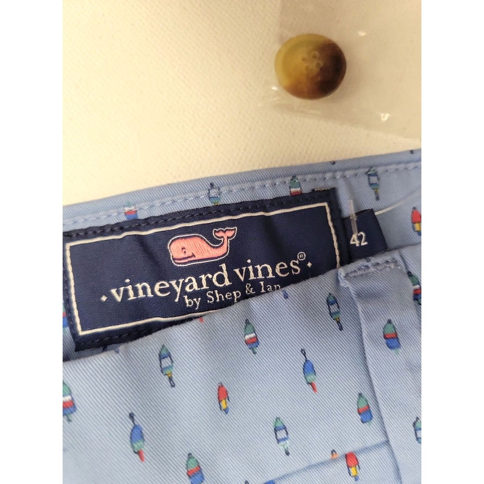 Vineyard Vines Vineyard Vines Shorts Mens 42 Blue Size Coastline BUOY Inseam Breaker NWT New Size US 42 / EU 58 - 6 Thumbnail