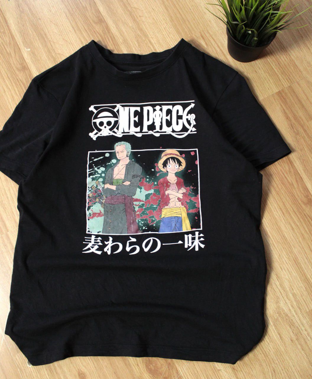 Anime 🔥 Anime One Piece Rare Japan Movie Y2K Graphic Streetwear Size US M / EU 48-50 / 2 - 2 Thumbnail