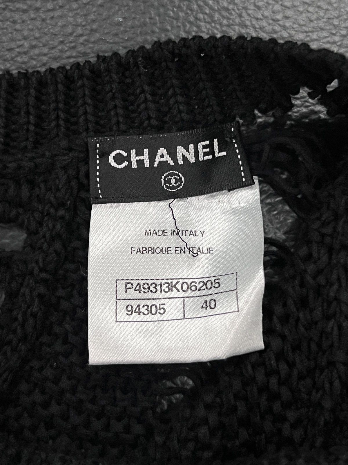 Chanel Chanel runway style, four-pocket openwork knit dress Size S / US 4 / IT 40 - 16 Thumbnail