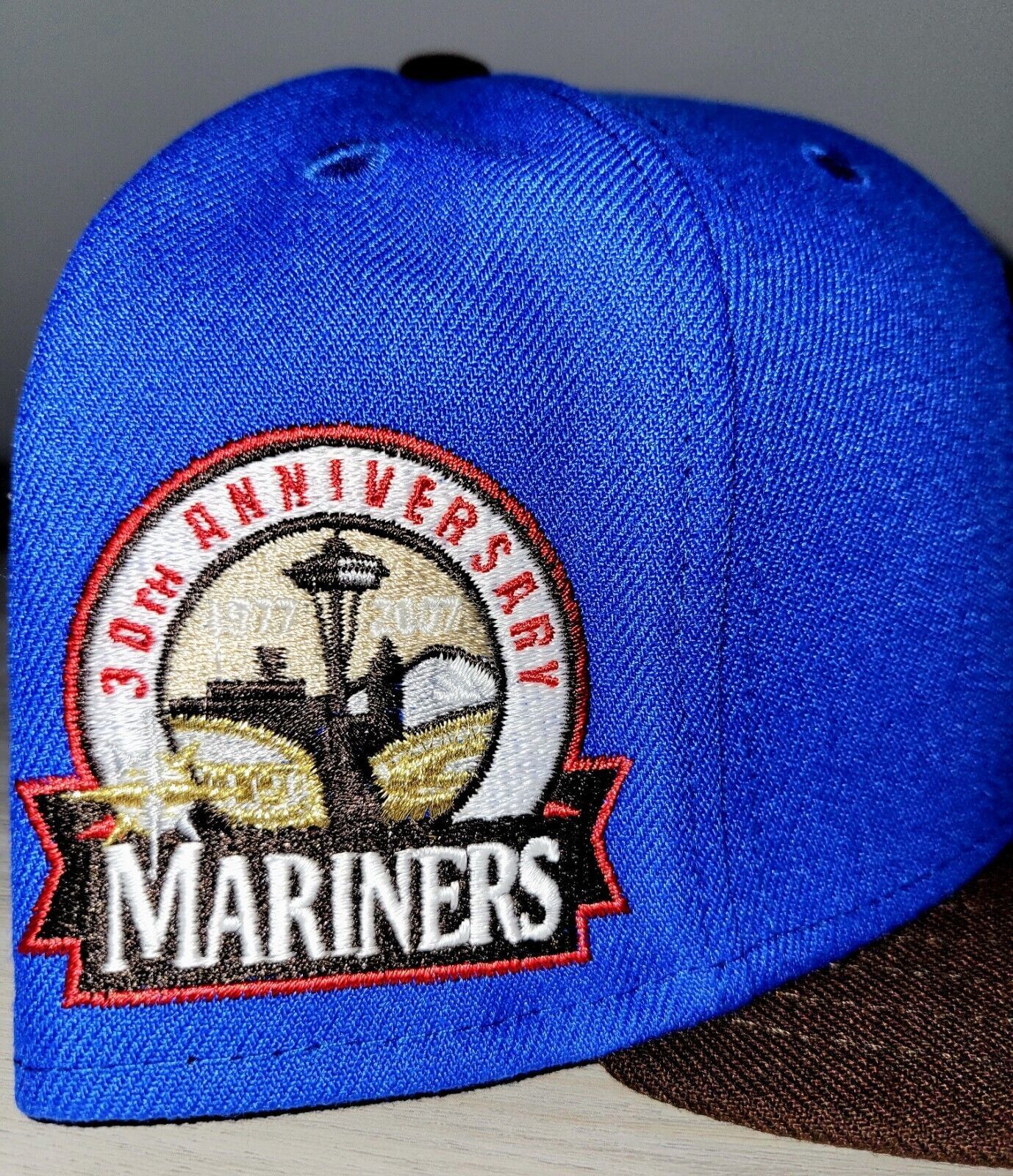 New Era 7 3/4 Seattle Mariners Reverse Snickers Not Hat Club Size ONE SIZE - 4 Thumbnail