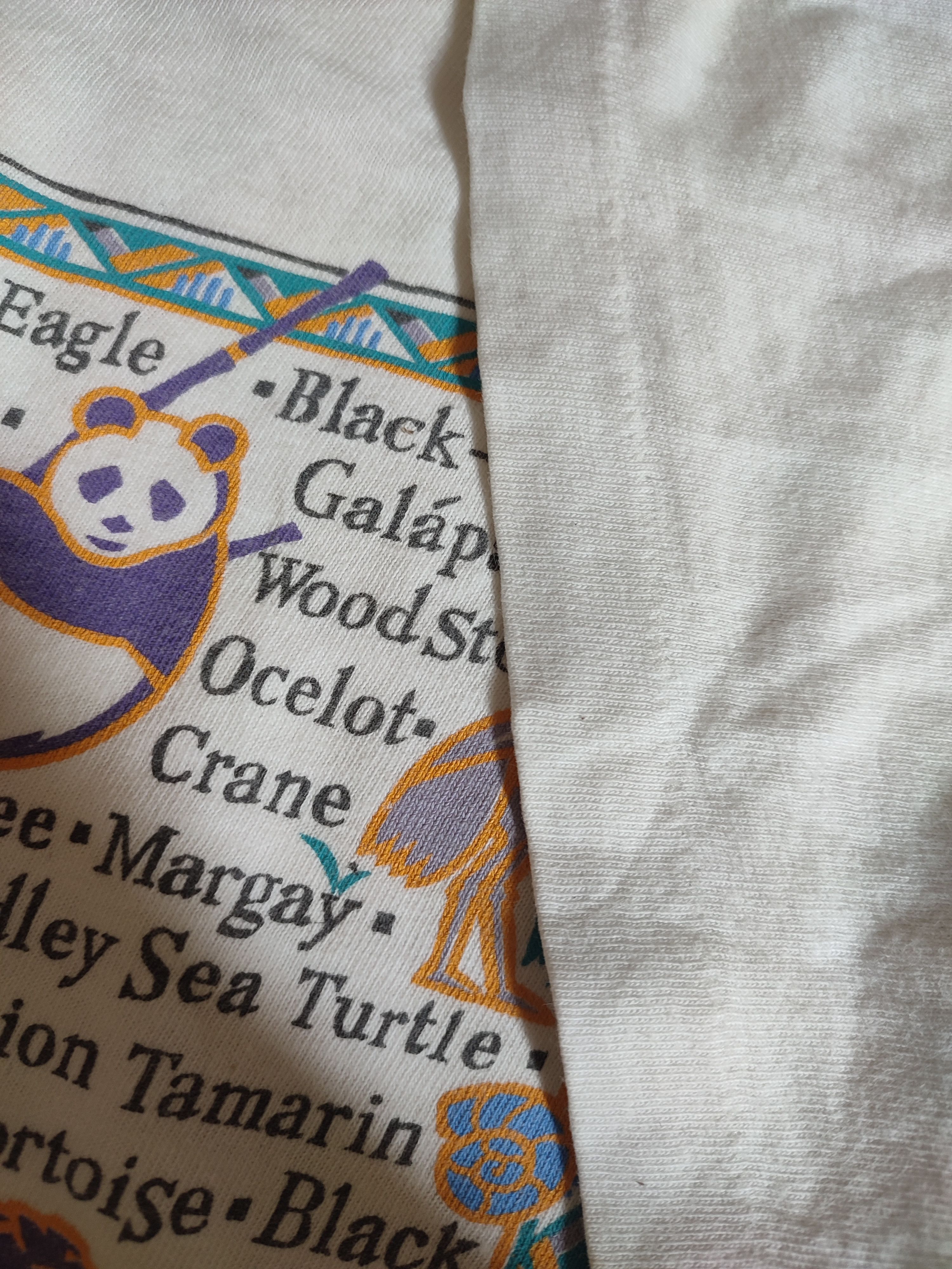 Vintage Crazy Rare 90s Harborside Graphics Tee Size US L / EU 52-54 / 3 - 3 Thumbnail