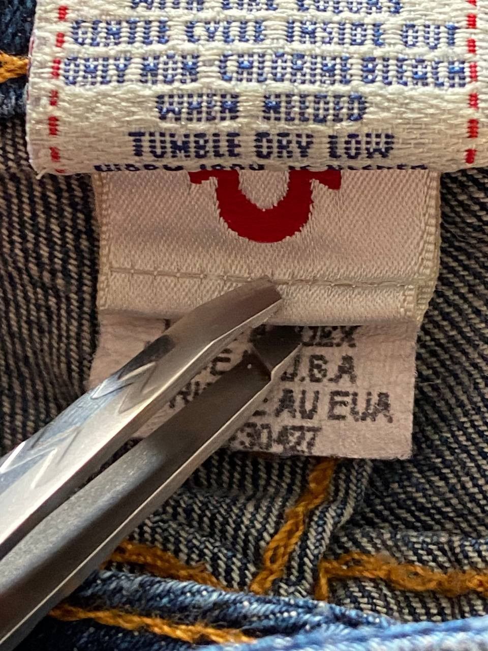 Swarovski × True Religion 🔥 VTG TRUE RELIGION BECKY X SWAROVSKI Size 28" / US 6 / IT 42 - 10 Thumbnail