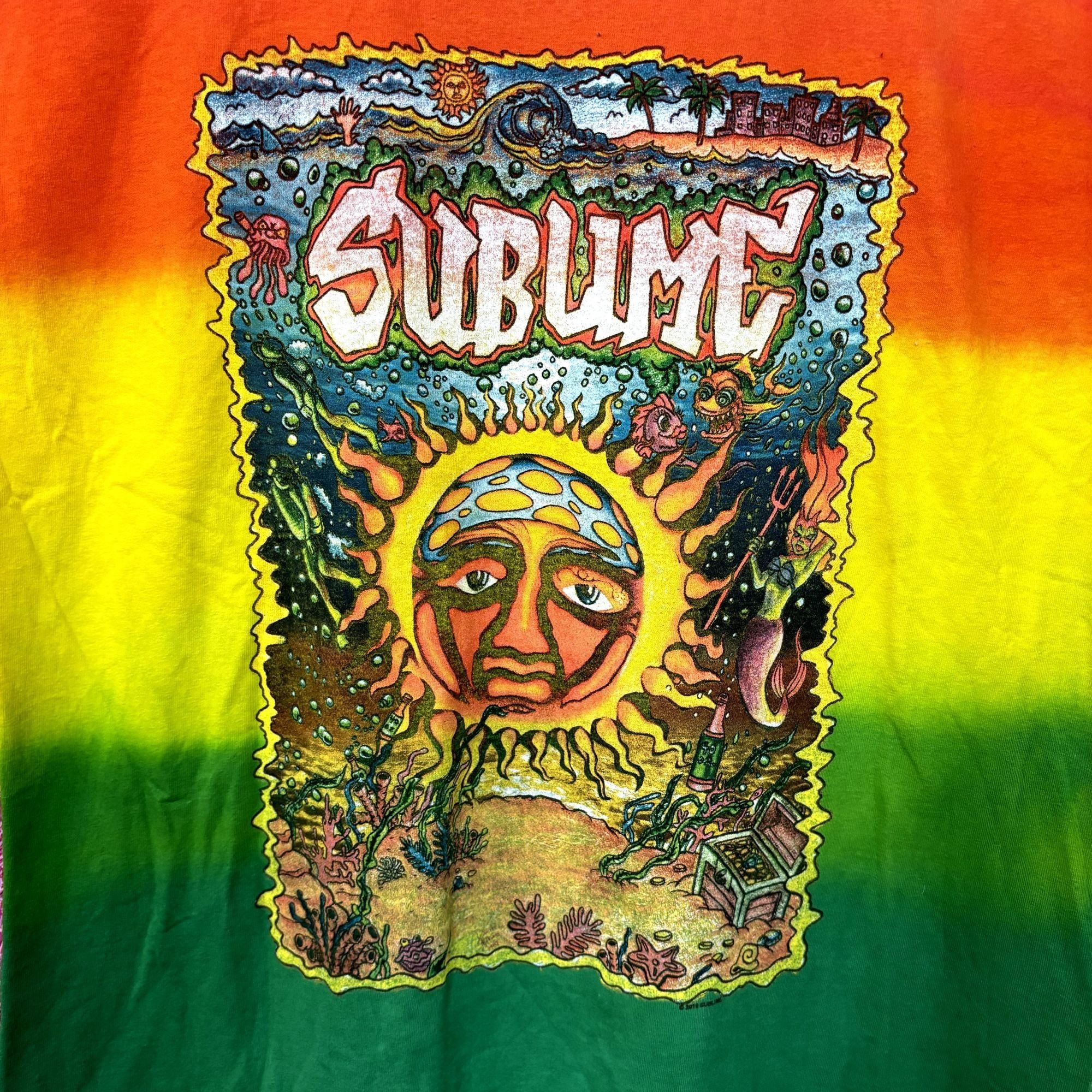 Sublime Sublime Under The Sea Rasta Oversized Ska Rock Tie Dye S Size US S / EU 44-46 / 1 - 2 Thumbnail
