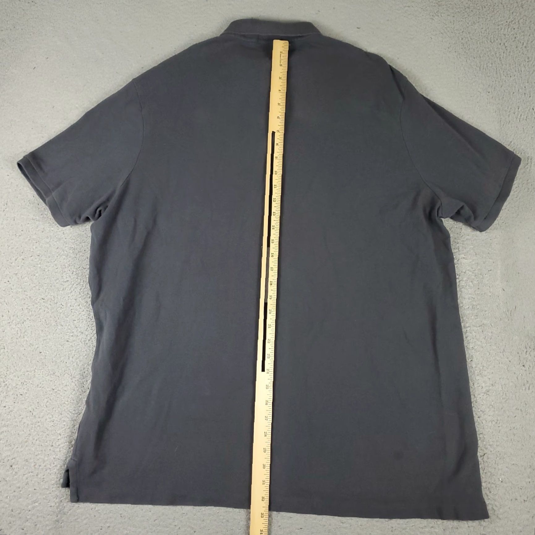Ralph Lauren Ralph Lauren Polo Shirt Men 2XL Gray Solid Classic Fit Pony Short Sleeve Shirt Adult 2XL Mens Polo Size US XXL / EU 58 / 5 - 4 Thumbnail