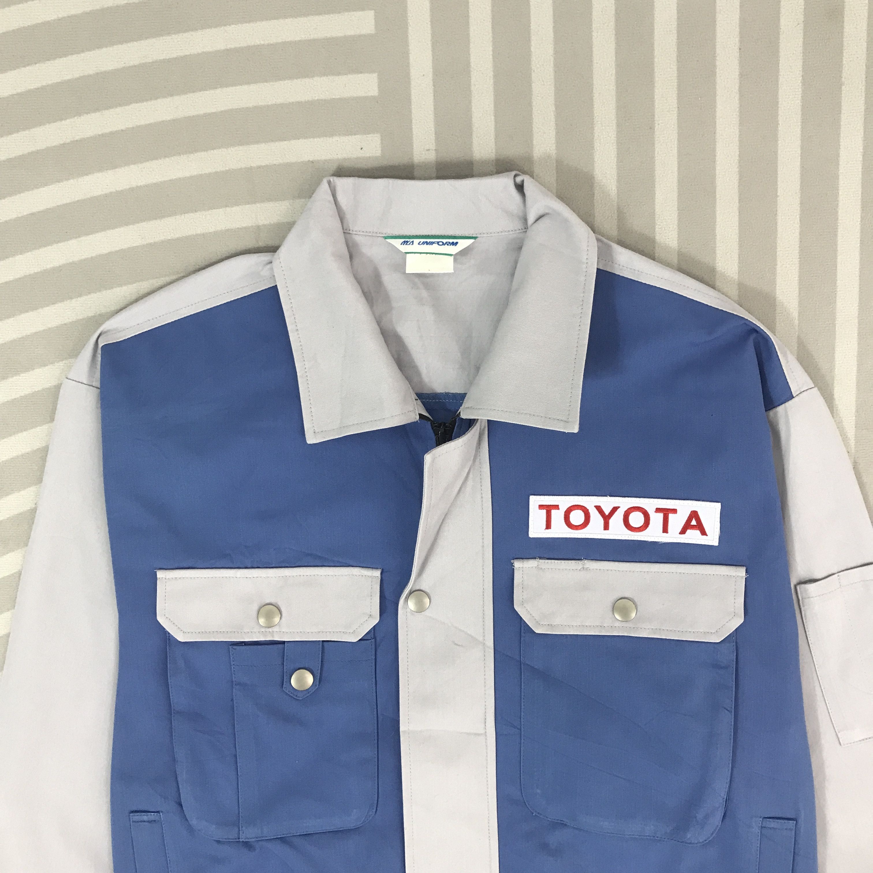 Japanese Brand Vintage Toyota Racing team japan custom Jacket Size US L / EU 52-54 / 3 - 3 Thumbnail