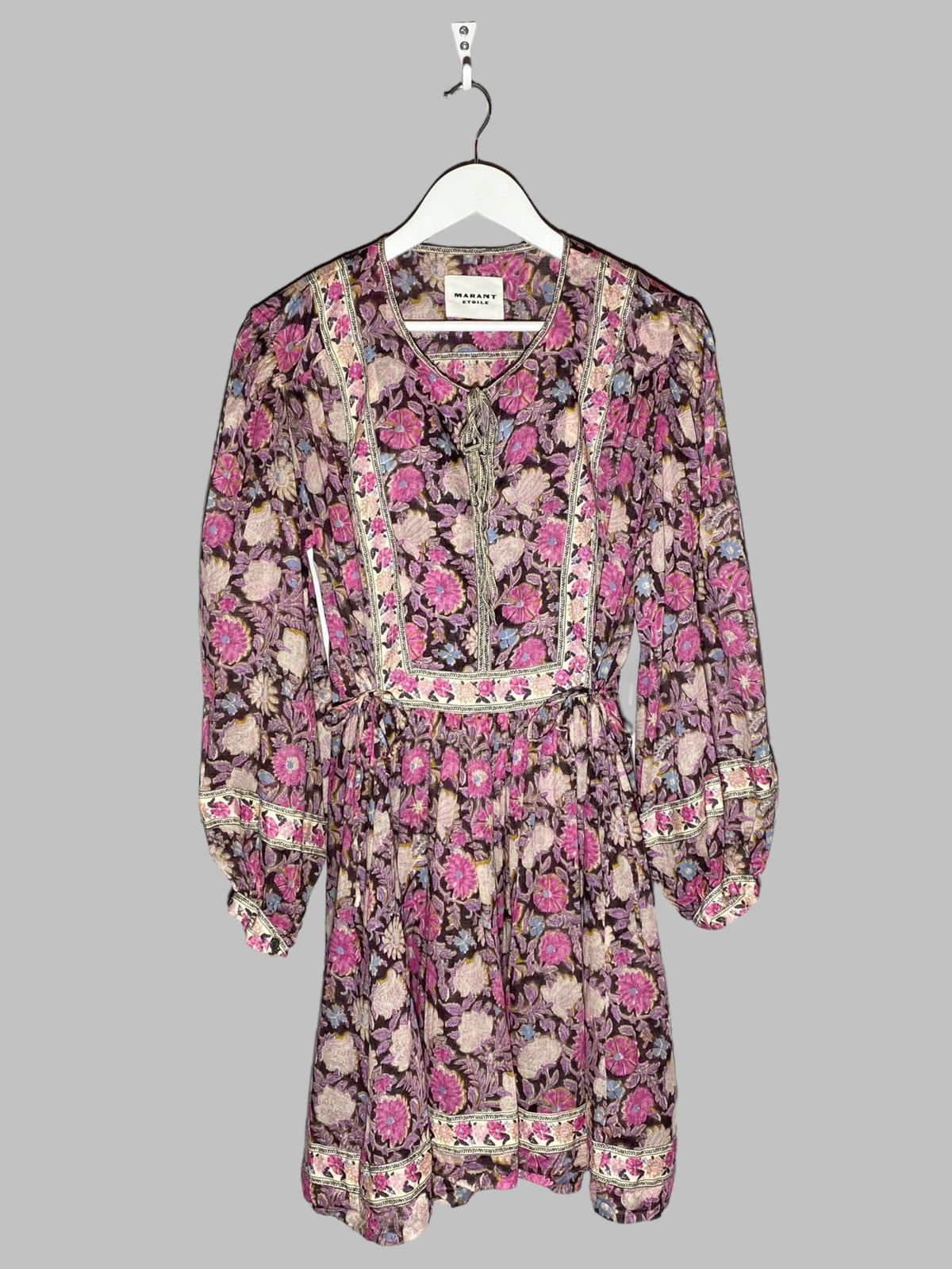 Isabel Marant Etoile Isabel Marant Etoile Gilinesia RRP 425£ Floral Print Dress Size S / US 4 / IT 40 - 1 Thumbnail