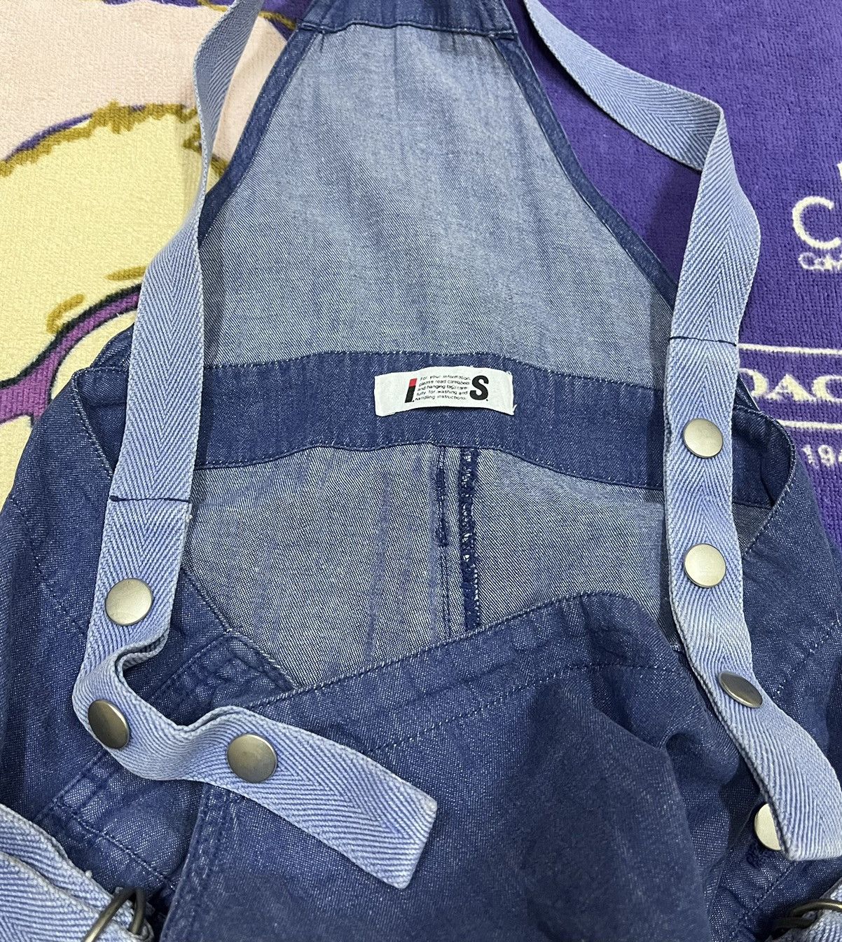 Issey Miyake ISSEY MIYAKE Soft Denim Overall x Rare Size US 33 - 3 Thumbnail