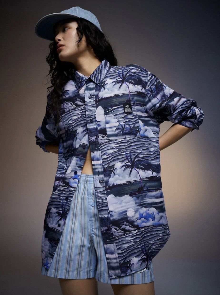 Martine Rose × Tommy Jeans MARTINE ROSE x TOMMY JEANS NIGHT SKY - TROPICAL SHIRT Size US S / EU 44-46 / 1 - 1 Thumbnail