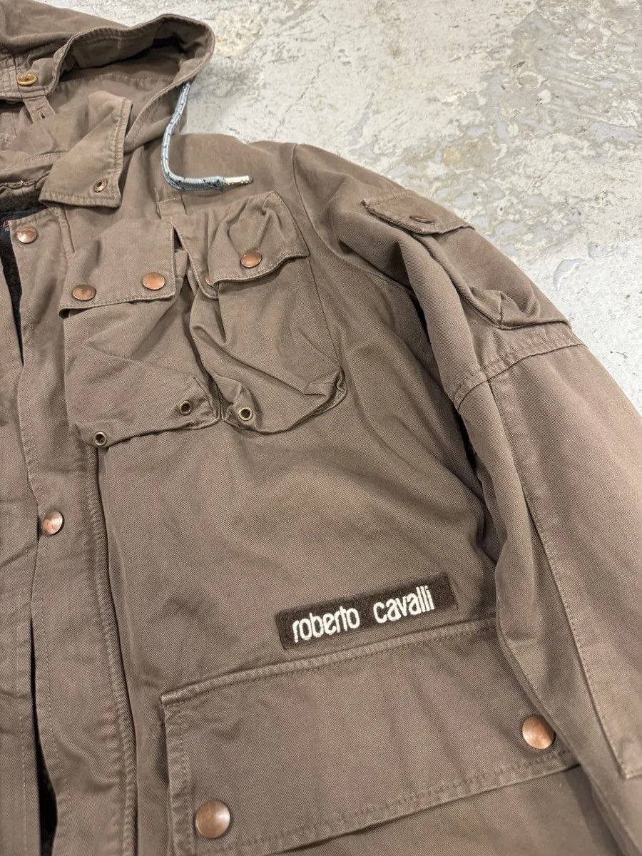 Roberto Cavalli FW2006 Roberto Cavalli Utility Multi-Pockets Brown Jacket Size US S / EU 44-46 / 1 - 10 Thumbnail