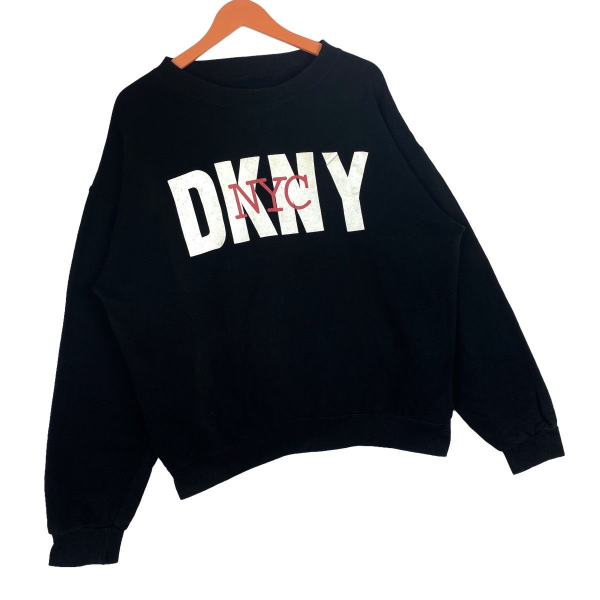 DKNY DKNY NYC Sweatshirt Black Crewneck Pullover Jumper Size US XXL / EU 58 / 5 - 4 Thumbnail