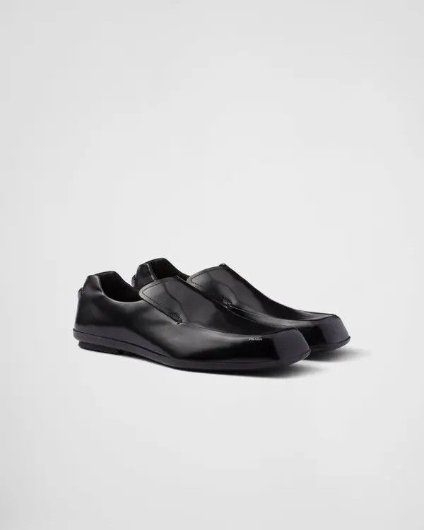 Prada Prada SS24 Razor Brushed Leather Loafers - UK10 Size US 11 / EU 44 - 8 Thumbnail