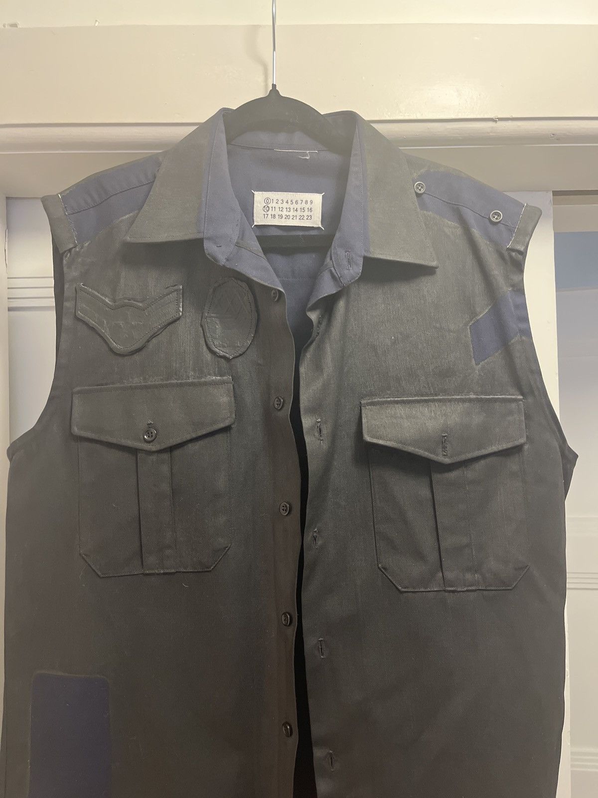 Maison Margiela Margiela police officer vest SS03 artisinal Size US L / EU 52-54 / 3 - 5 Thumbnail