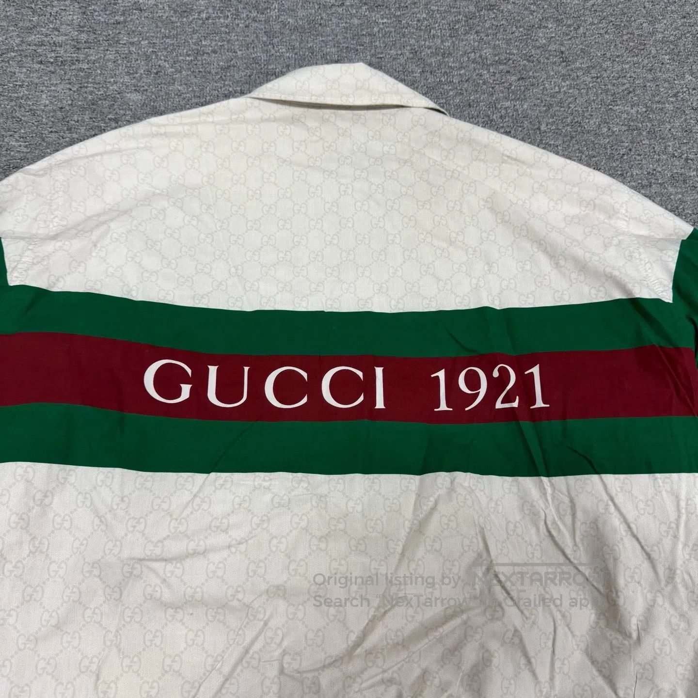 Gucci Guicci size 50 1921 Series Red and green striped casual jac Size US M / EU 48-50 / 2 - 4 Thumbnail