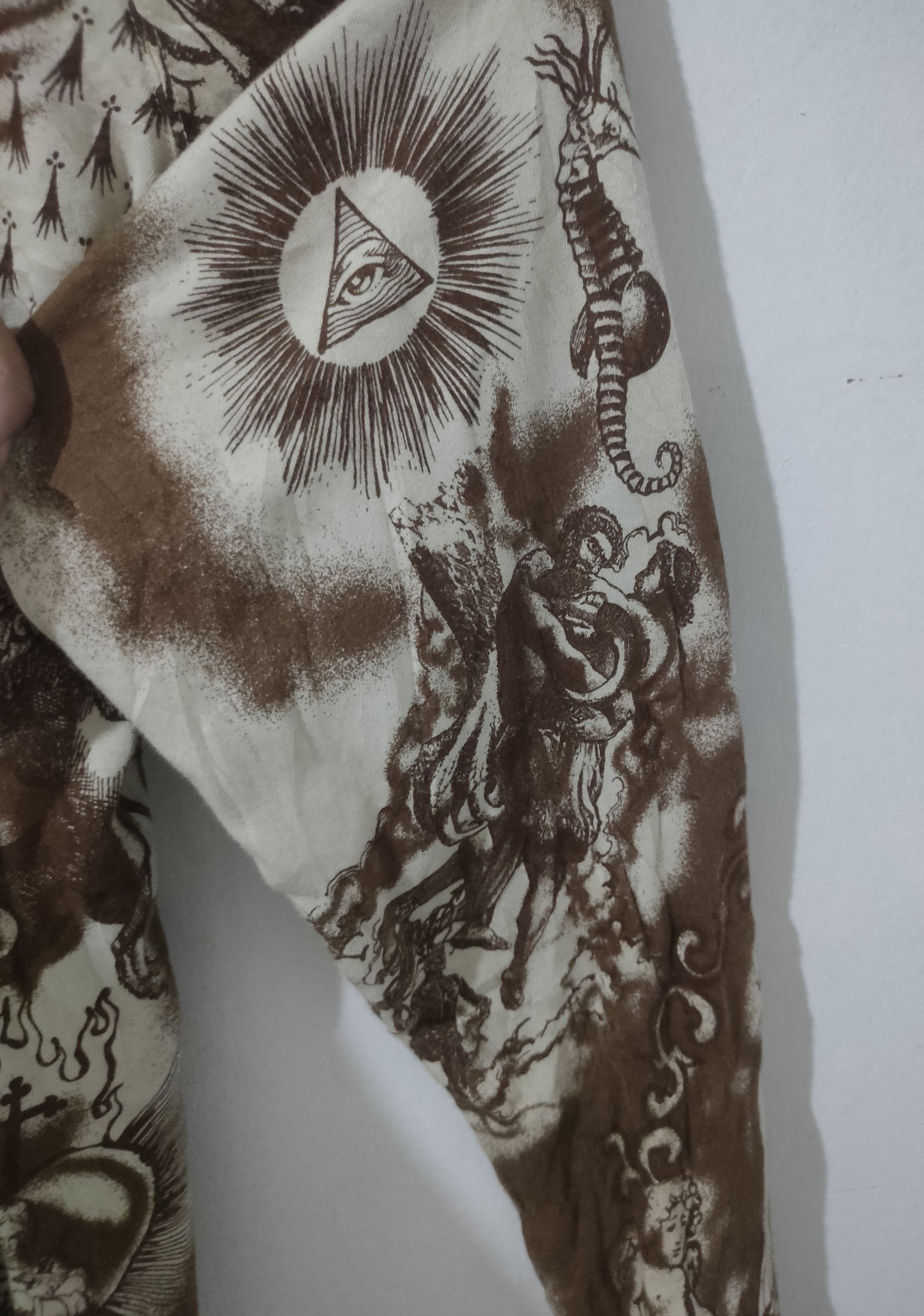 Jean Paul Gaultier Vintage 90s Junior Gaultier Tattoo Turtleneck Size US S / EU 44-46 / 1 - 4 Thumbnail