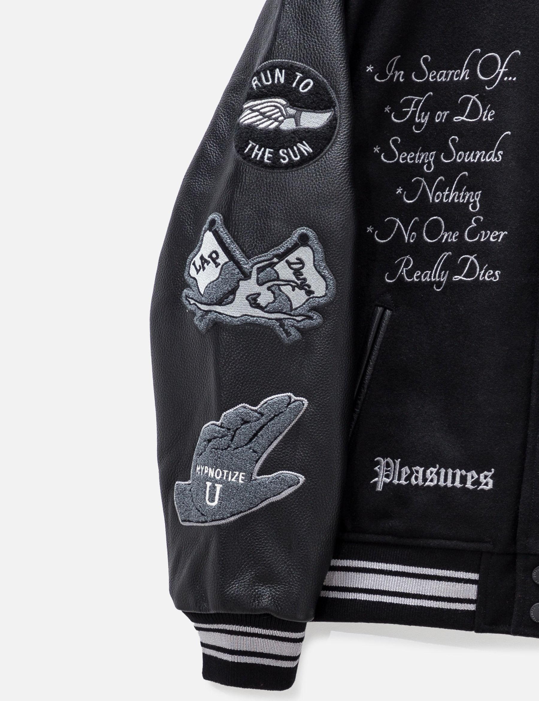 Pleasures N.E.R.D. Varsity Jacket - Pleasures NERD Tour Merch Pharrell Size US M / EU 48-50 / 2 - 14 Thumbnail