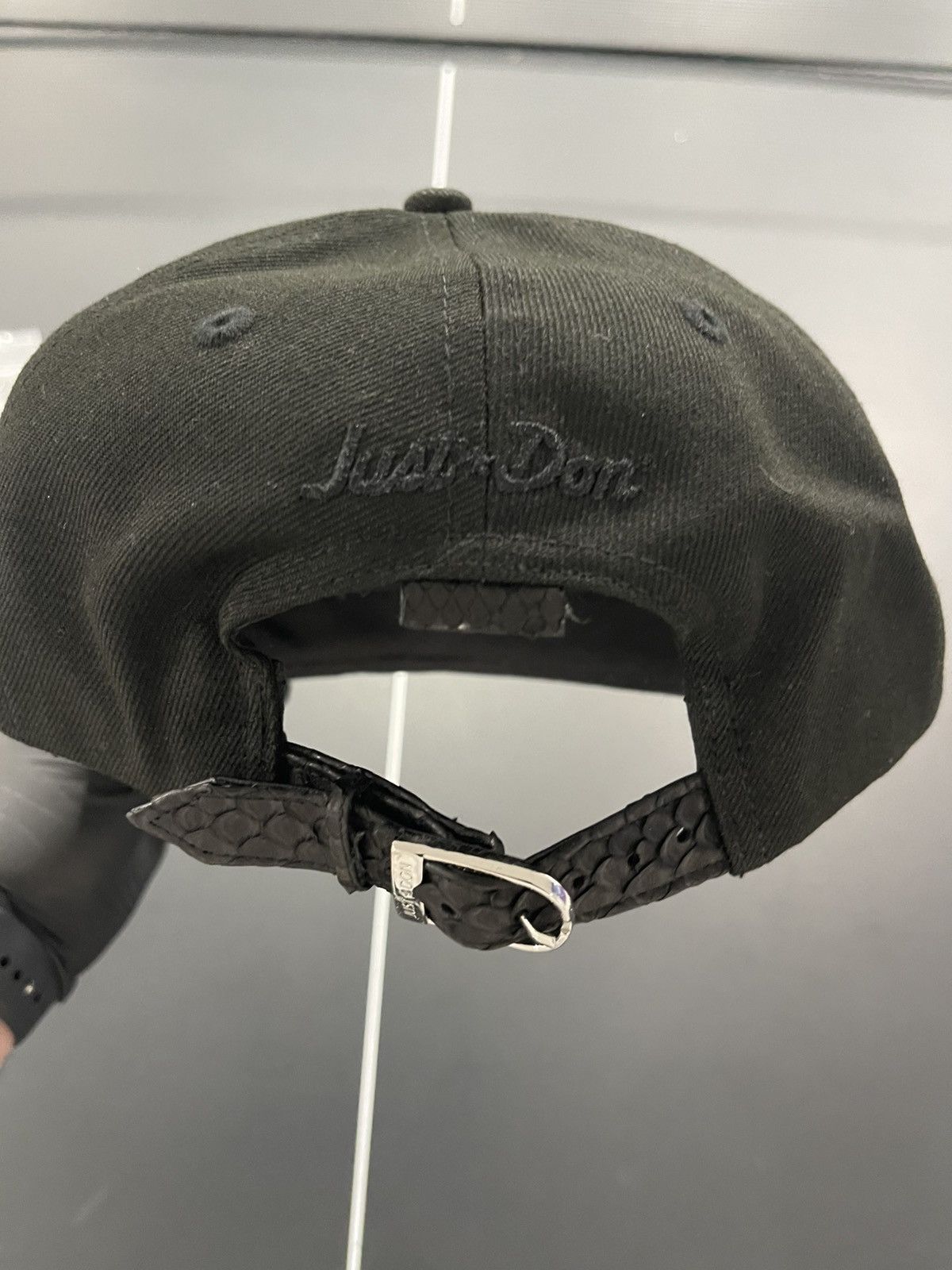 Just Don Just Don Snake Skin Yankee Hat Size ONE SIZE - 5 Thumbnail