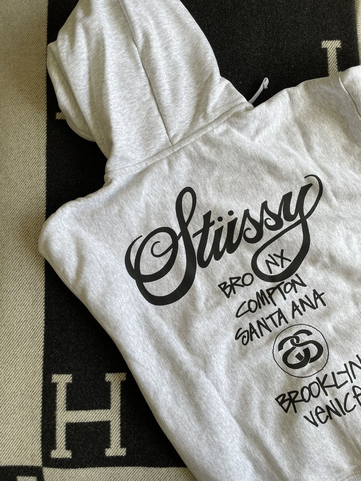 Stussy Stussy World Tour Zip Hoodie | Grailed