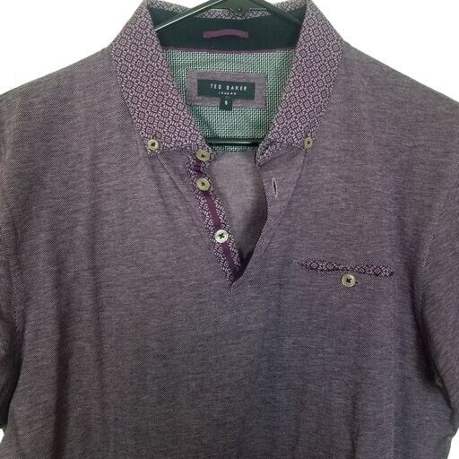 Ted Baker Ted Baker Mens Polo Shirt Size 5 XL Preppy Designer Business Size US XL / EU 56 / 4 - 2 Thumbnail