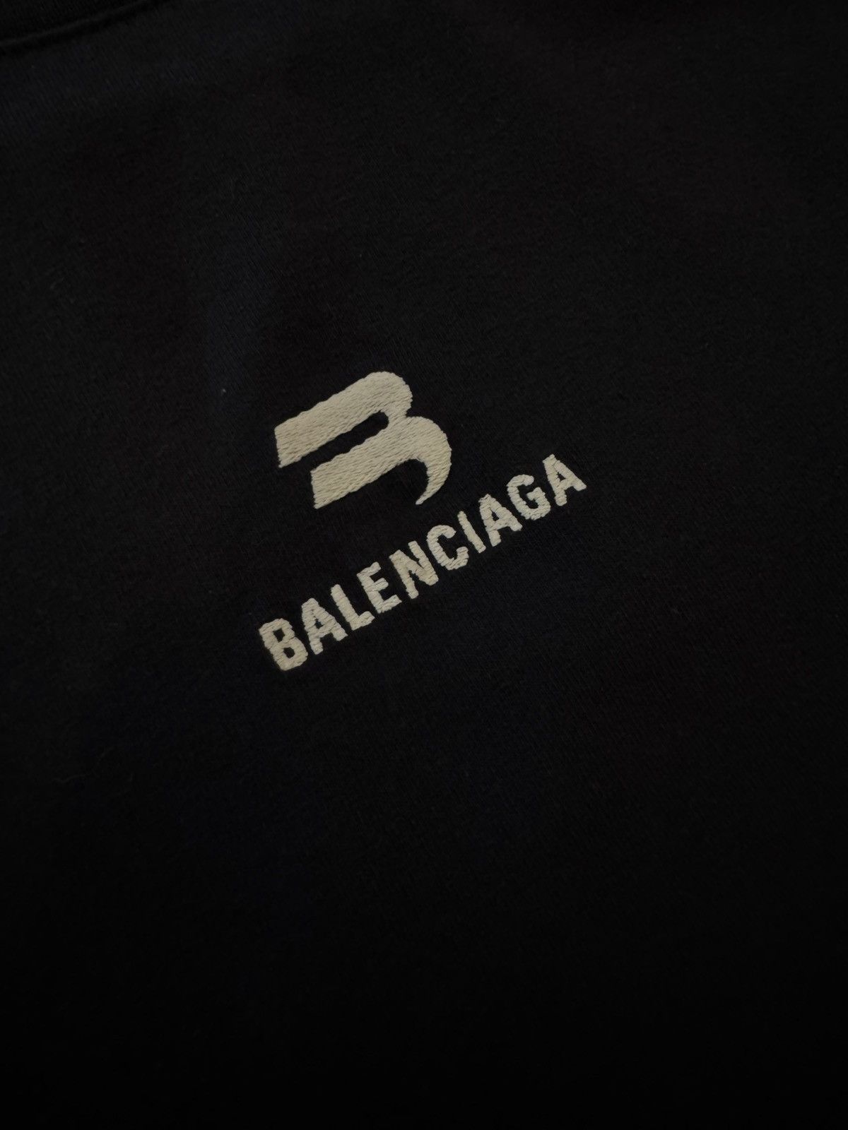 Balenciaga Balenciaga Sporty B Shrunk Tee Size US XXS / EU 40 - 4 Thumbnail