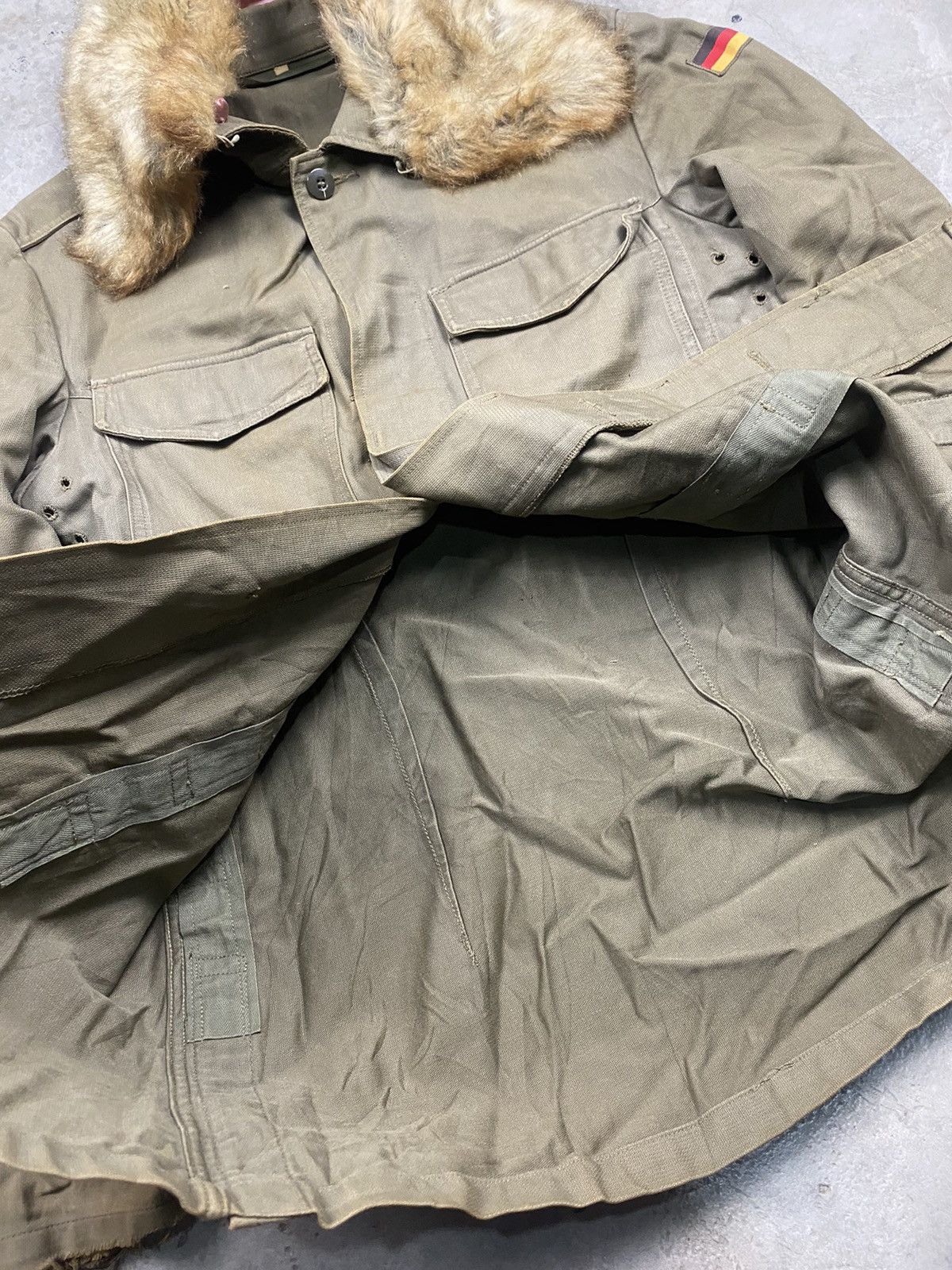 If Six Was Nine × Vintage Rare 80s Germany Faux Fur Military Parka Jacket Size US S / EU 44-46 / 1 - 7 Thumbnail