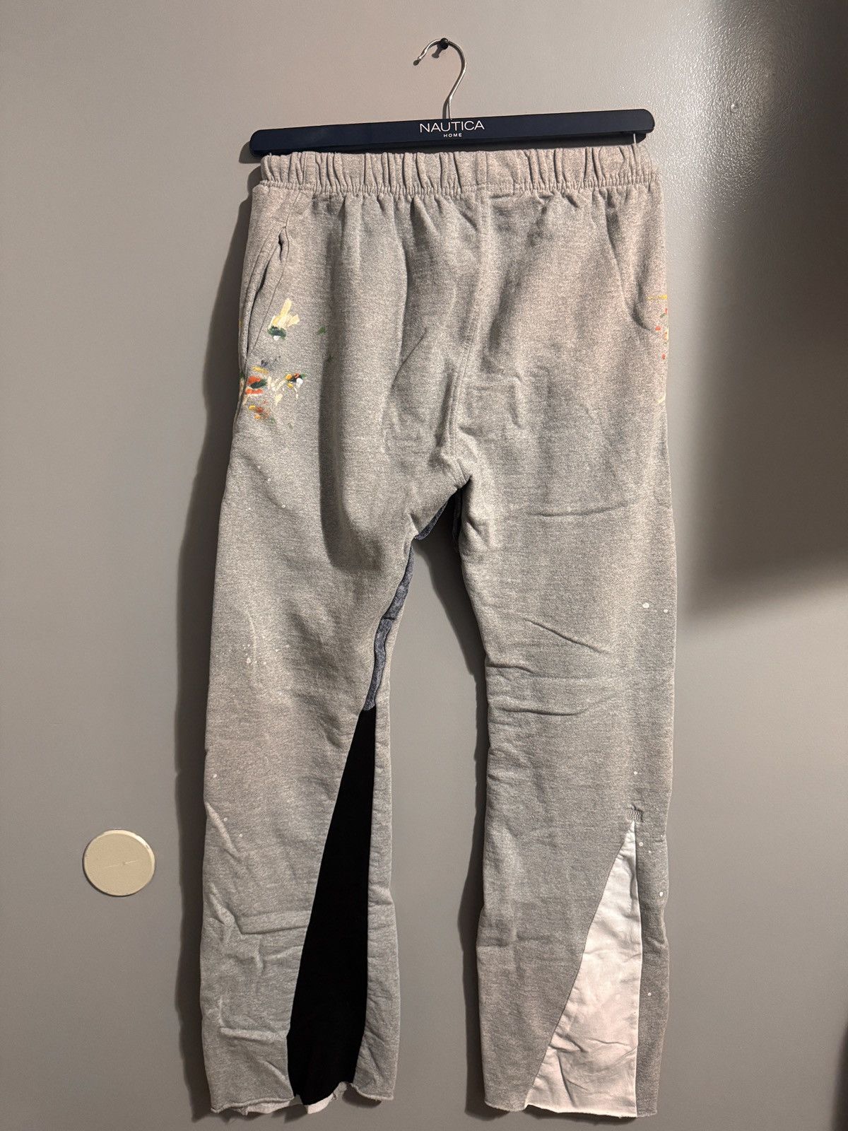 MNML MNML Contrast Bootcut/Flare Grey Sweatpants Size US 30 / EU 46 - 3 Thumbnail