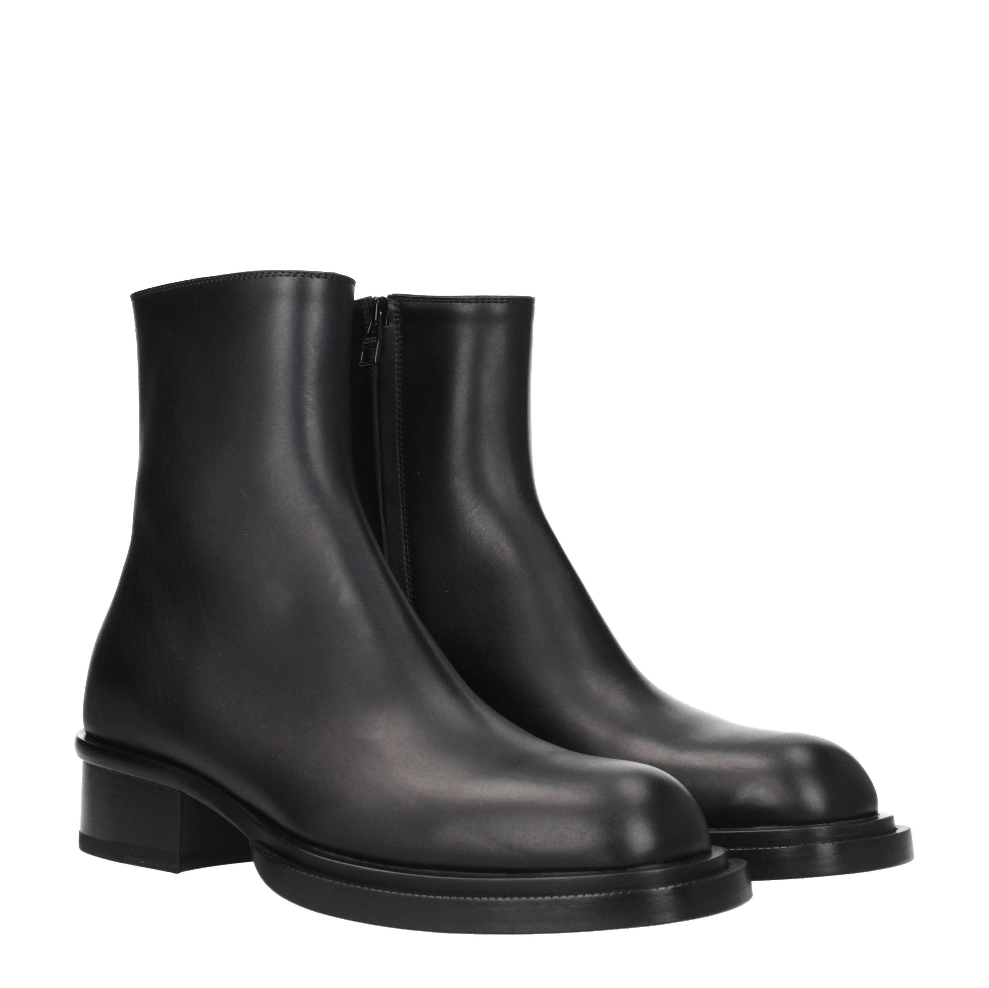 Alexander McQueen Ankle Boots in Leather Size US 8.5 / EU 41-42 - 1 Thumbnail