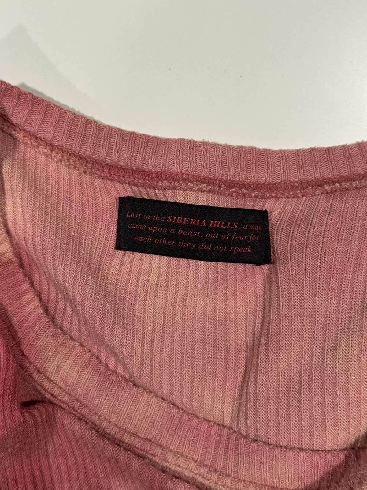 Siberia Hills Siberia Hills Pink Tie Dye Long Sleeve Thermal XXL Size US XXL / EU 58 / 5 - 9 Thumbnail