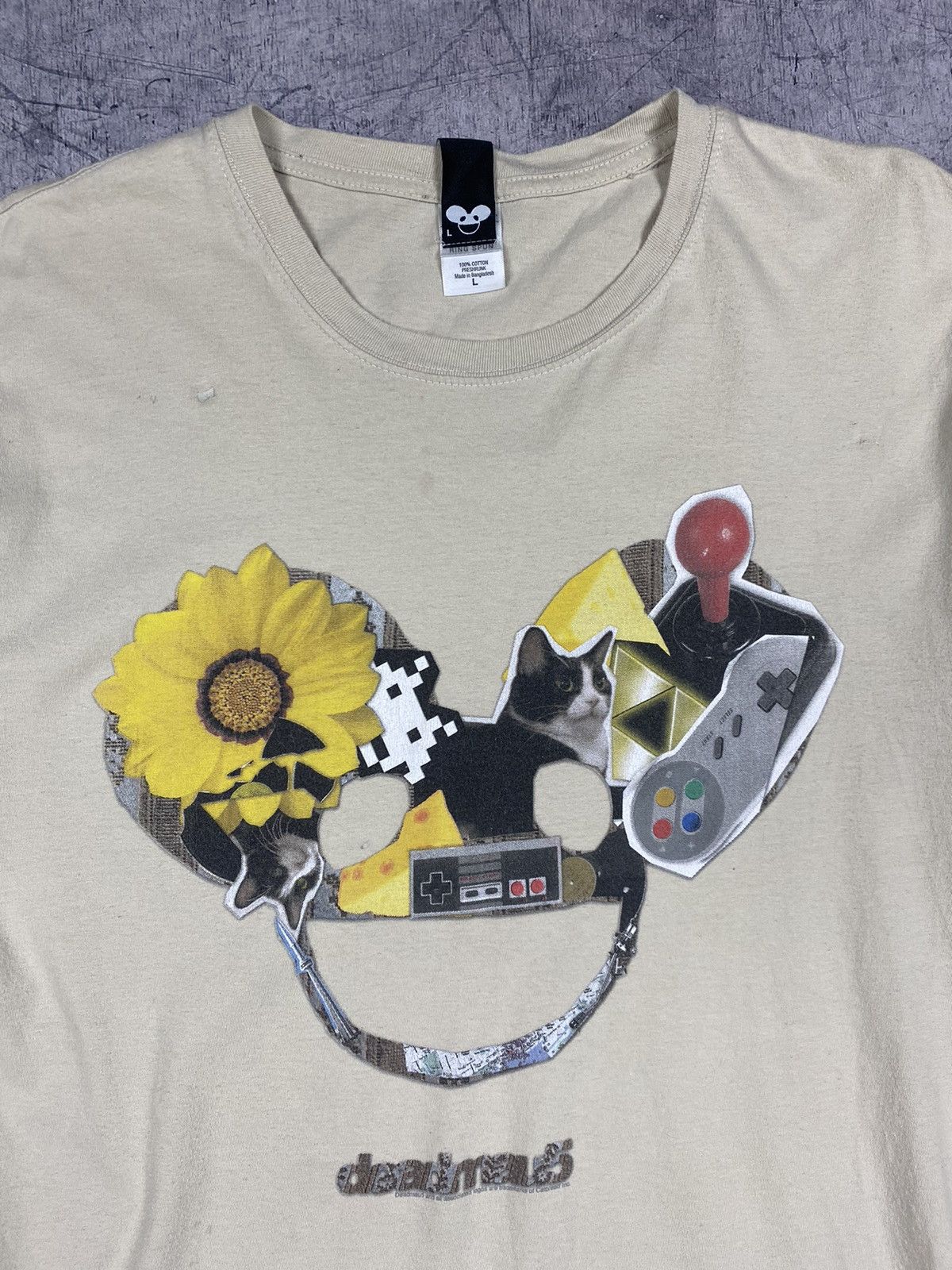 Band Tees × Vintage Deadmou5 DJ y2k Graphic Music Tee T Shirt Size US L / EU 52-54 / 3 - 7 Thumbnail